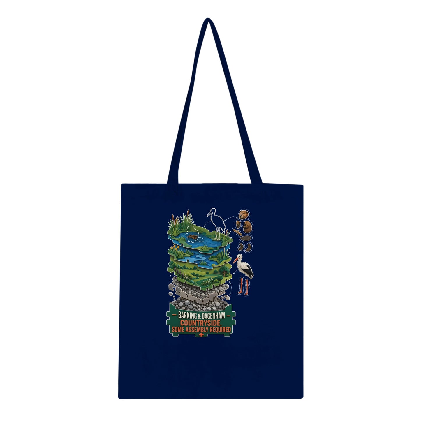 Barking & Dagenham Countryside Tote Bag — product view 2