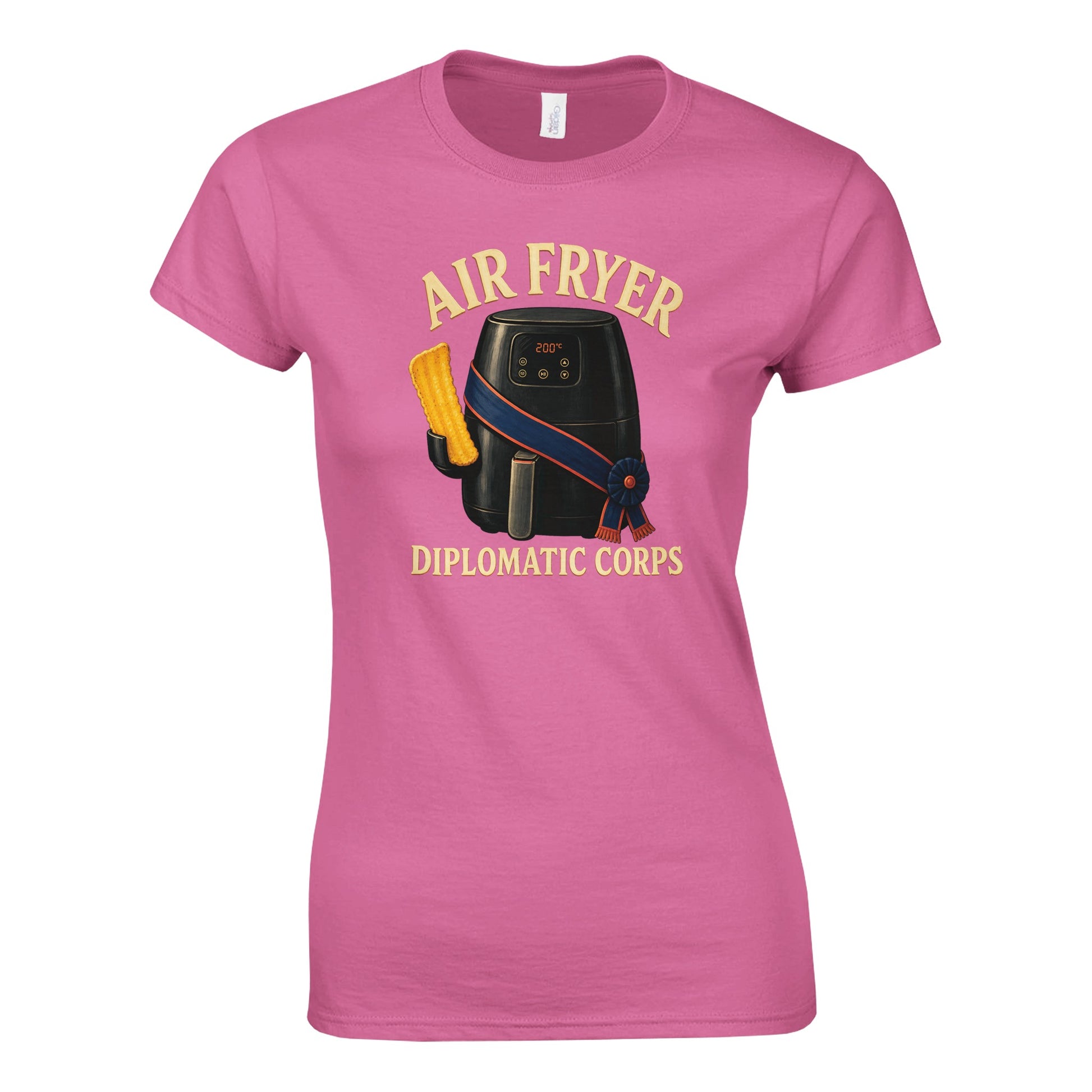 Air Fryer Diplomatic Corps Women's T-shirt — product view 4