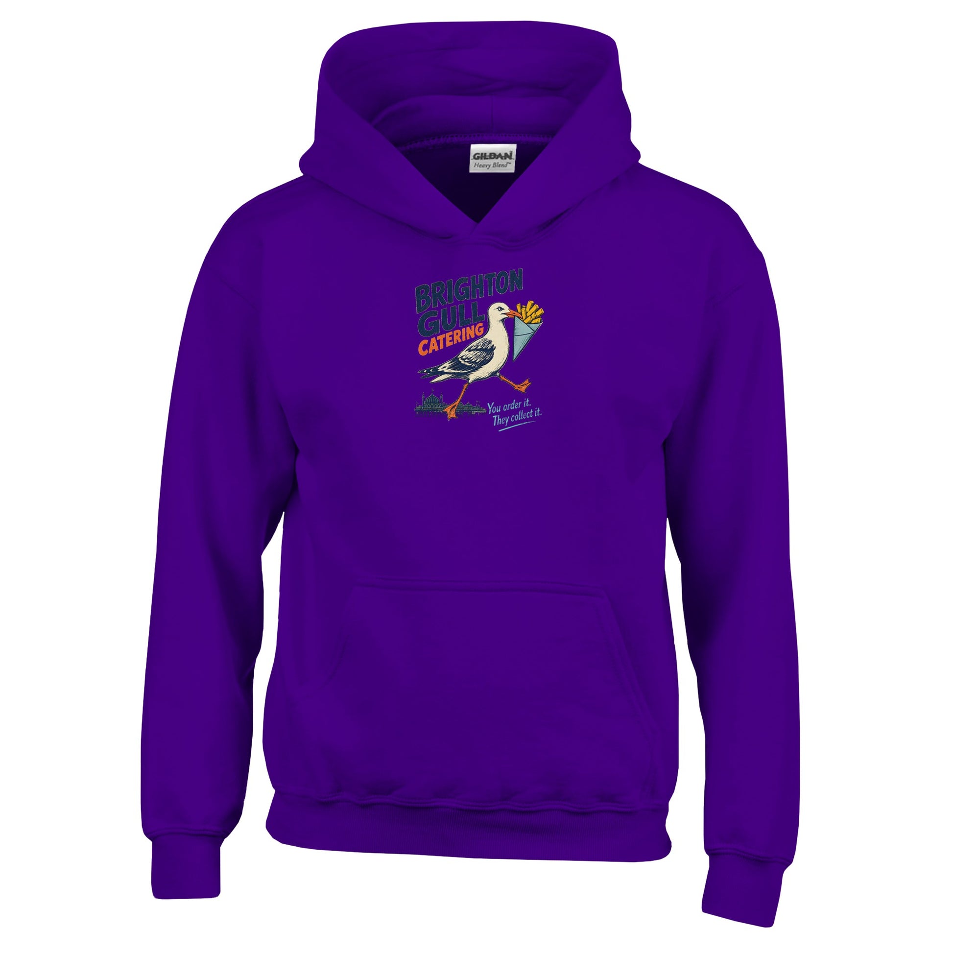 Brighton Gull Catering - You Order It, They Collect It Kids' Hoodie — product view 10