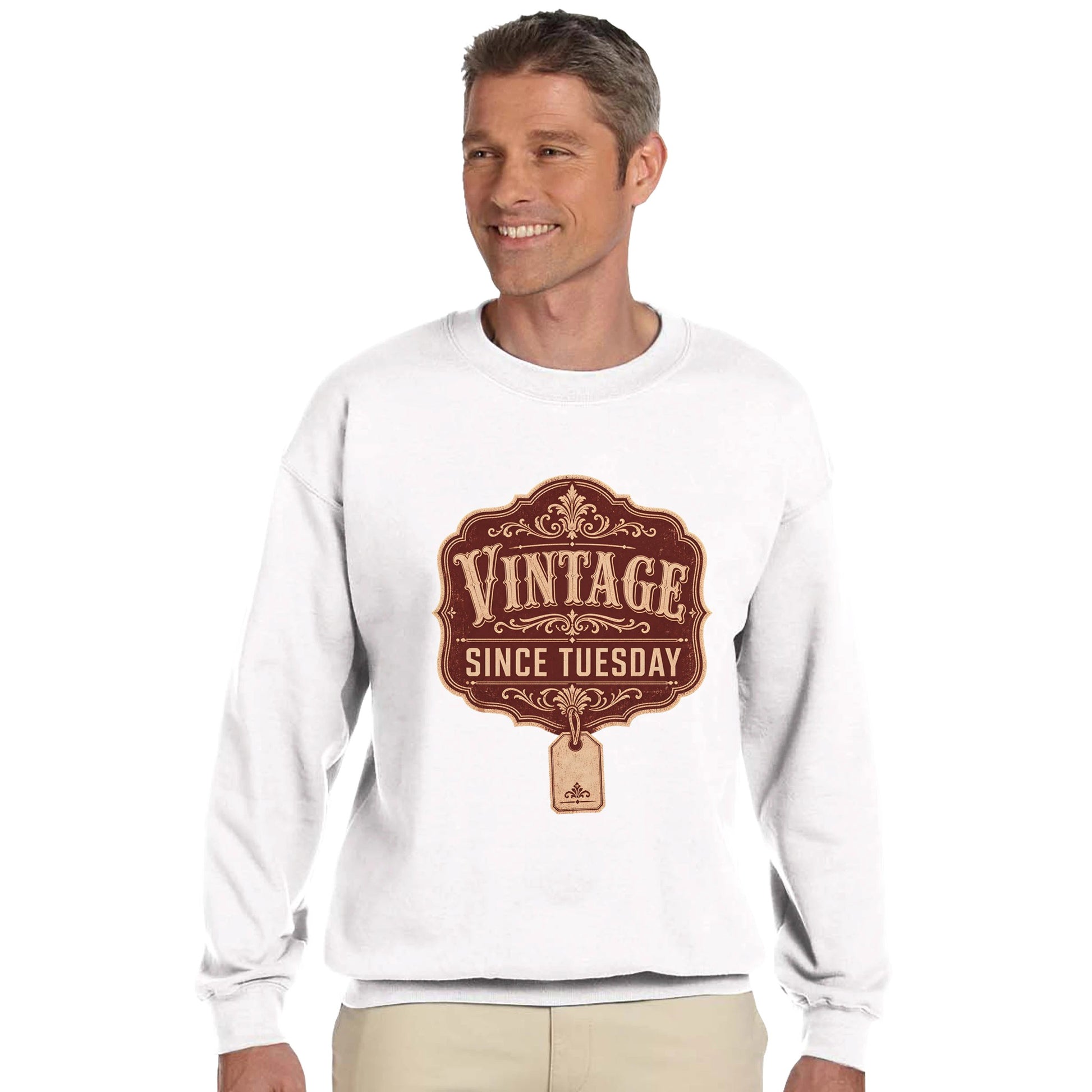Vintage Since Tuesday Sweatshirt — product view 3