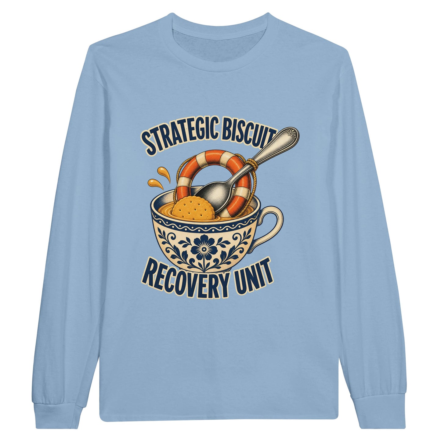 Strategic Biscuit Recovery Unit Long-Sleeve T-shirt — product view 8