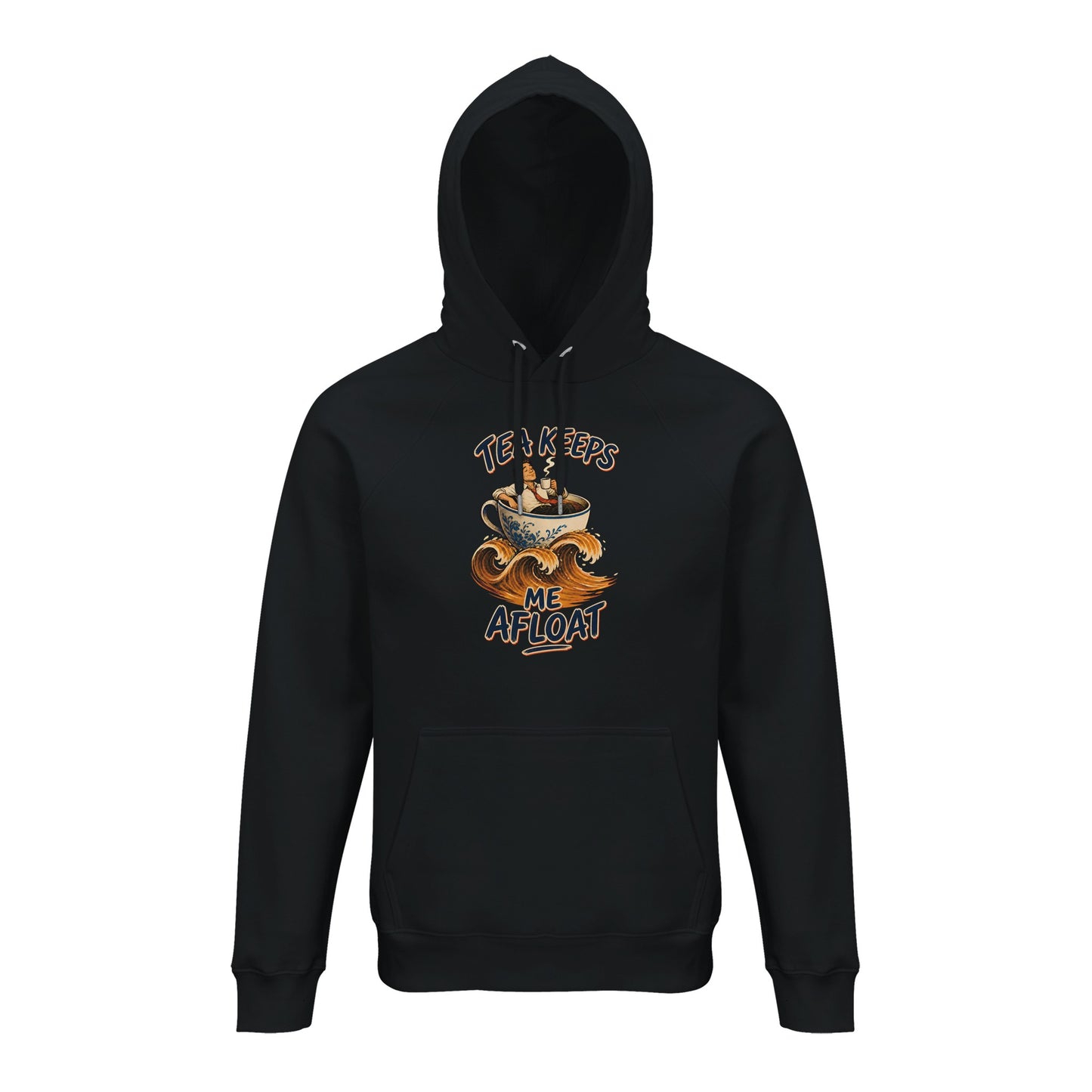 Tea Keeps Me Afloat Hoodie — product view 2