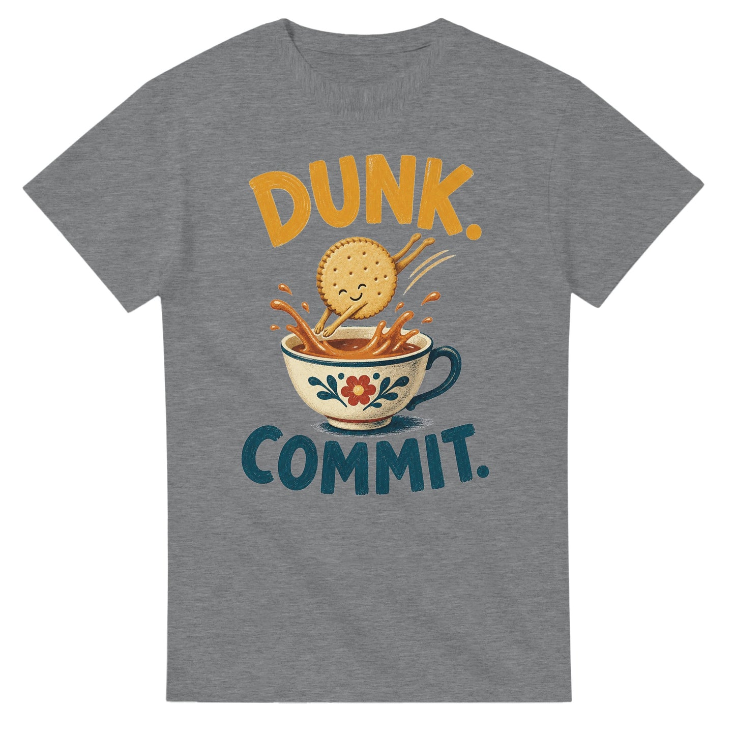 Dunk. Commit. Tea Biscuit Graphic T-shirt — product view 12
