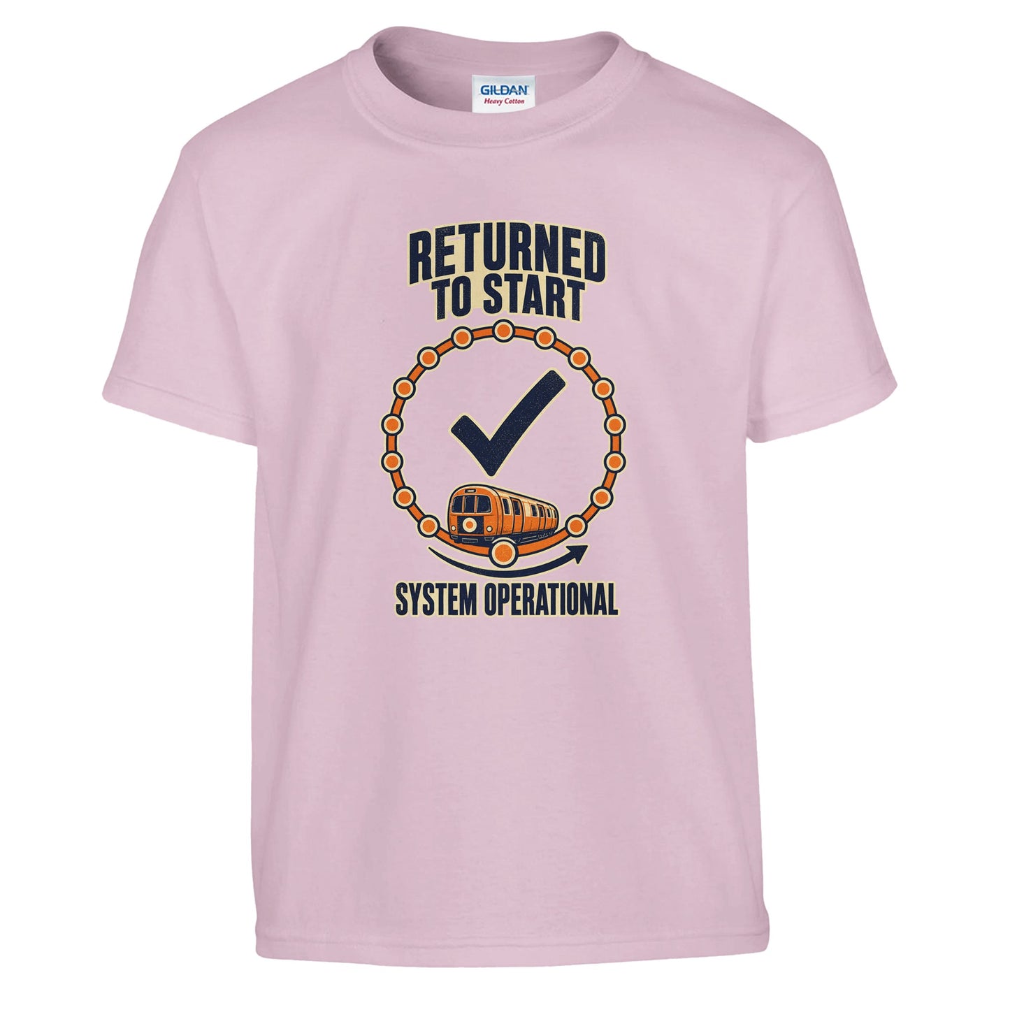 Glasgow Subway: System Operational Kids' T-shirt — product view 9