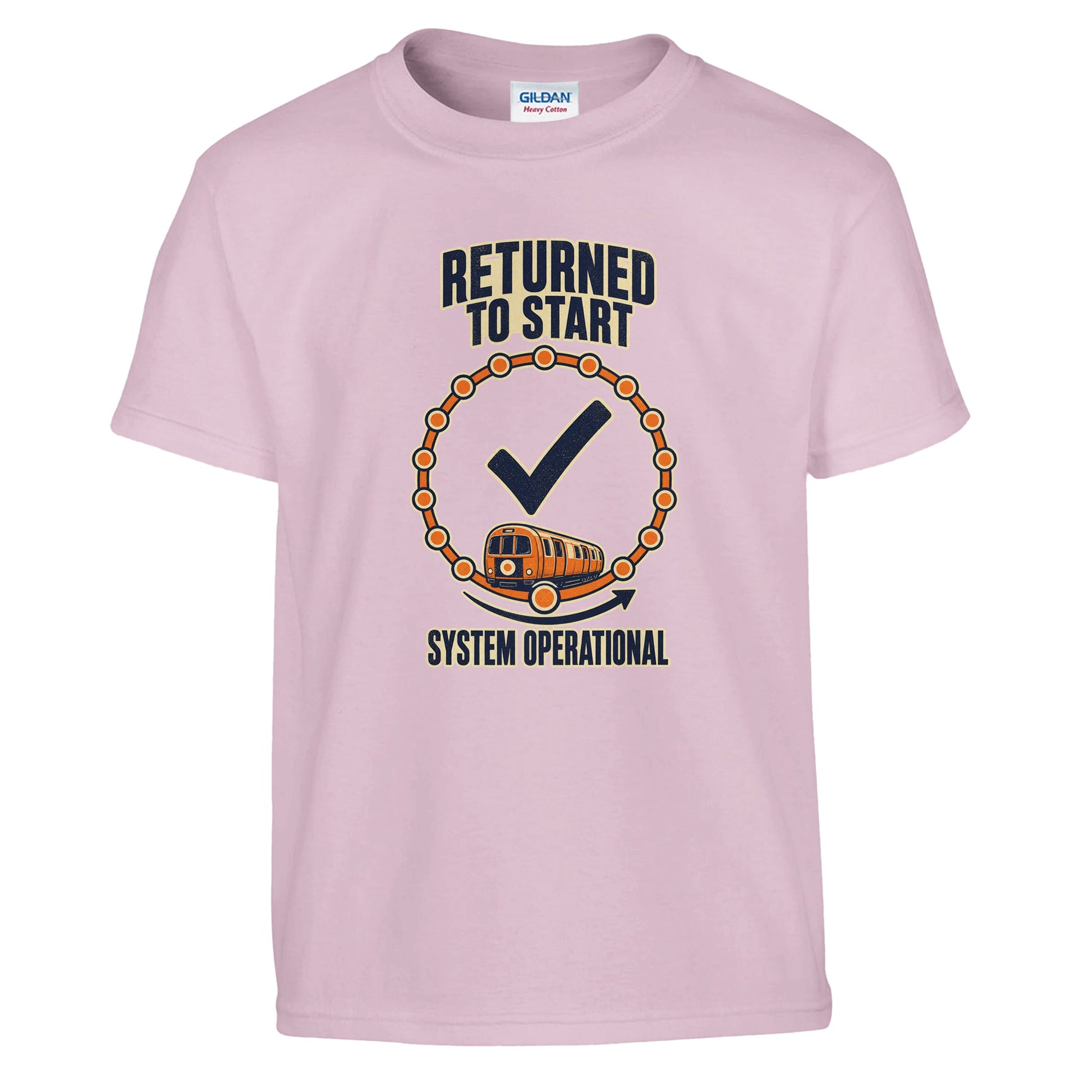 Glasgow Subway: System Operational Kids' T-shirt — product view 9