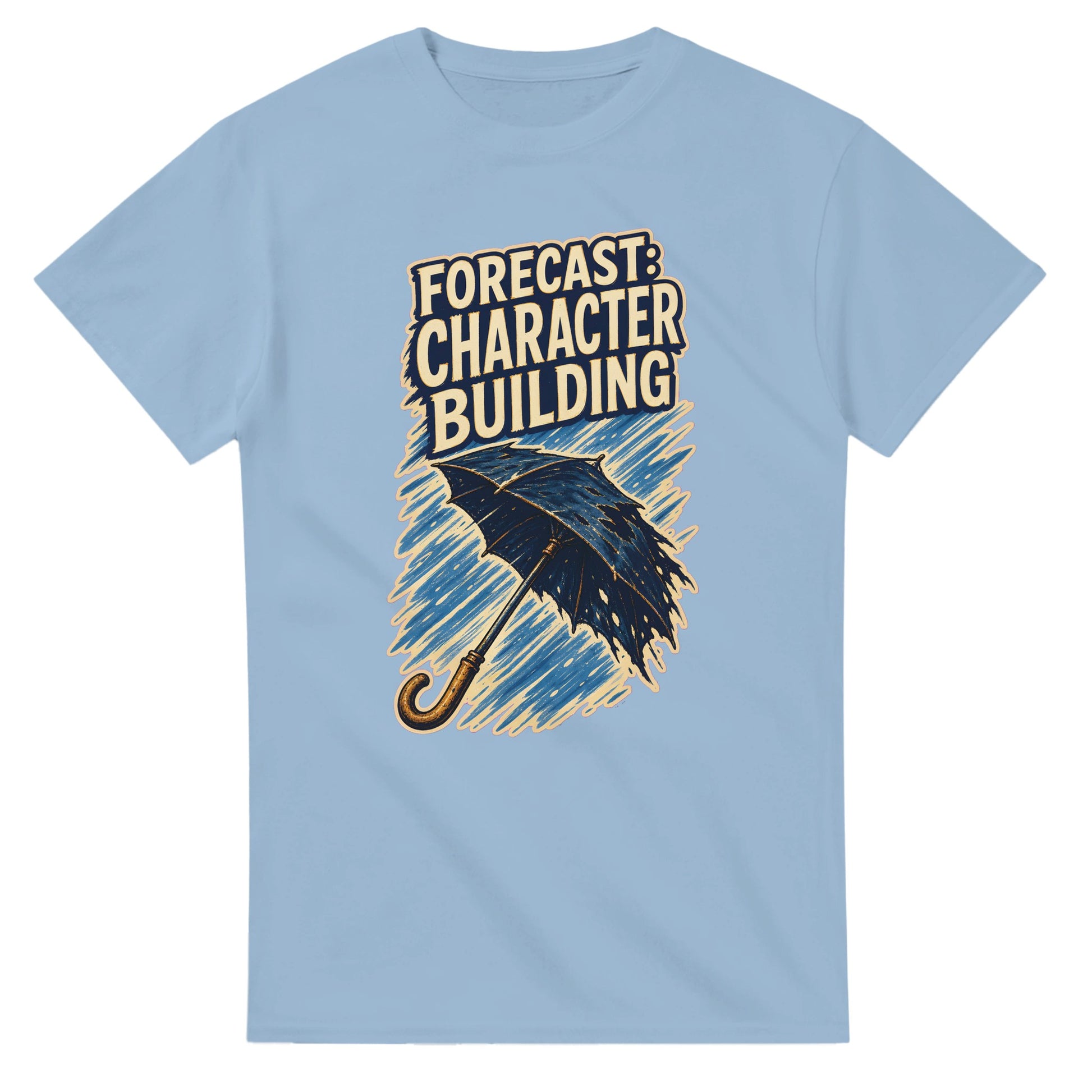 Forecast: Character Building – British Weather T-Shirt & Print — product view 15