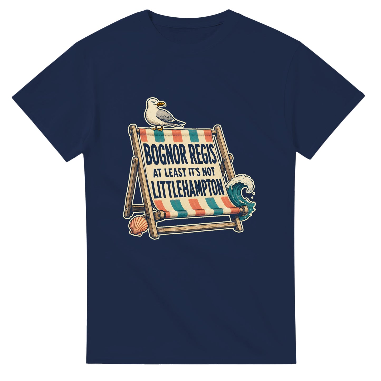 Bognor Regis — At Least It's Not Littlehampton T-shirt — product view 5