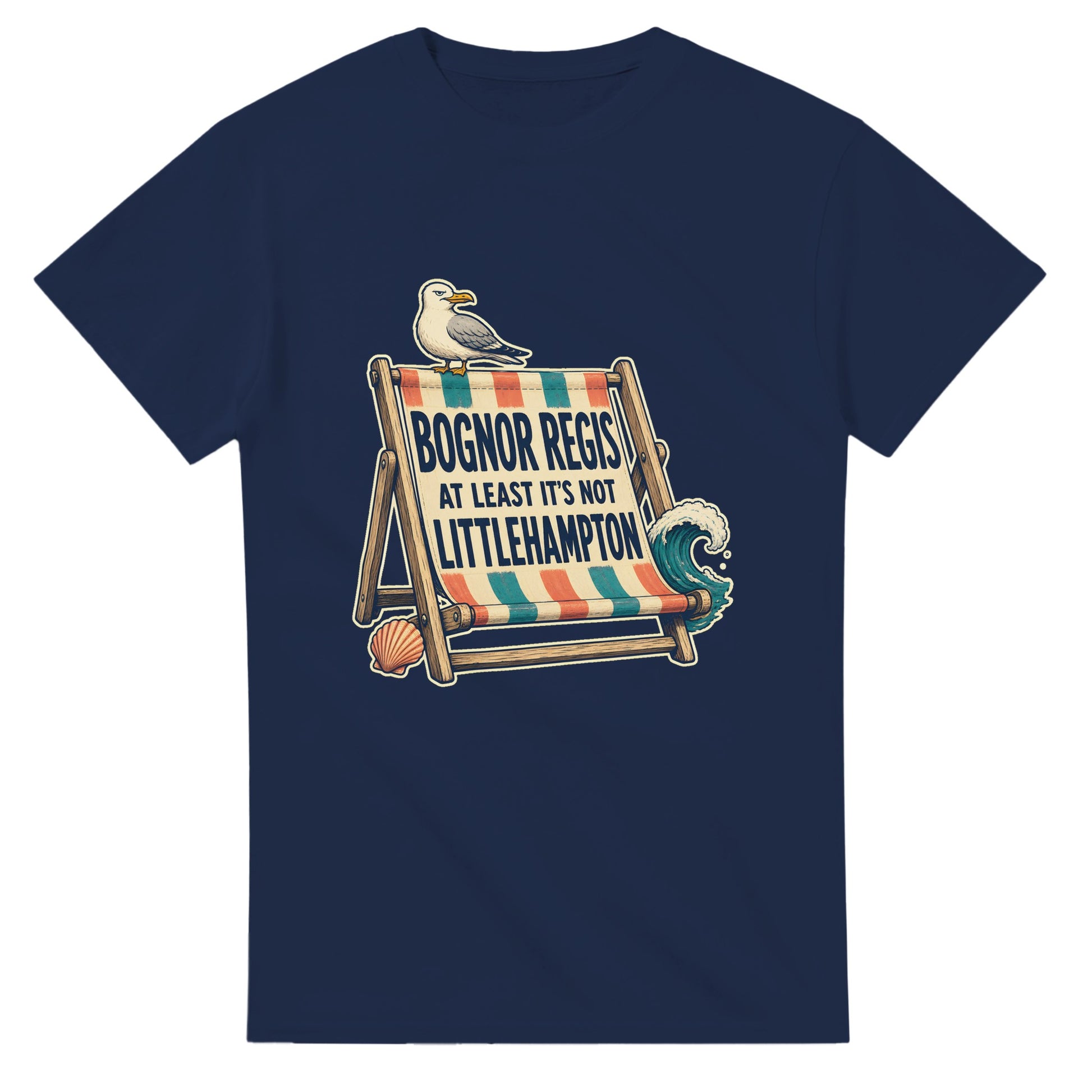 Bognor Regis — At Least It's Not Littlehampton T-shirt — product view 5