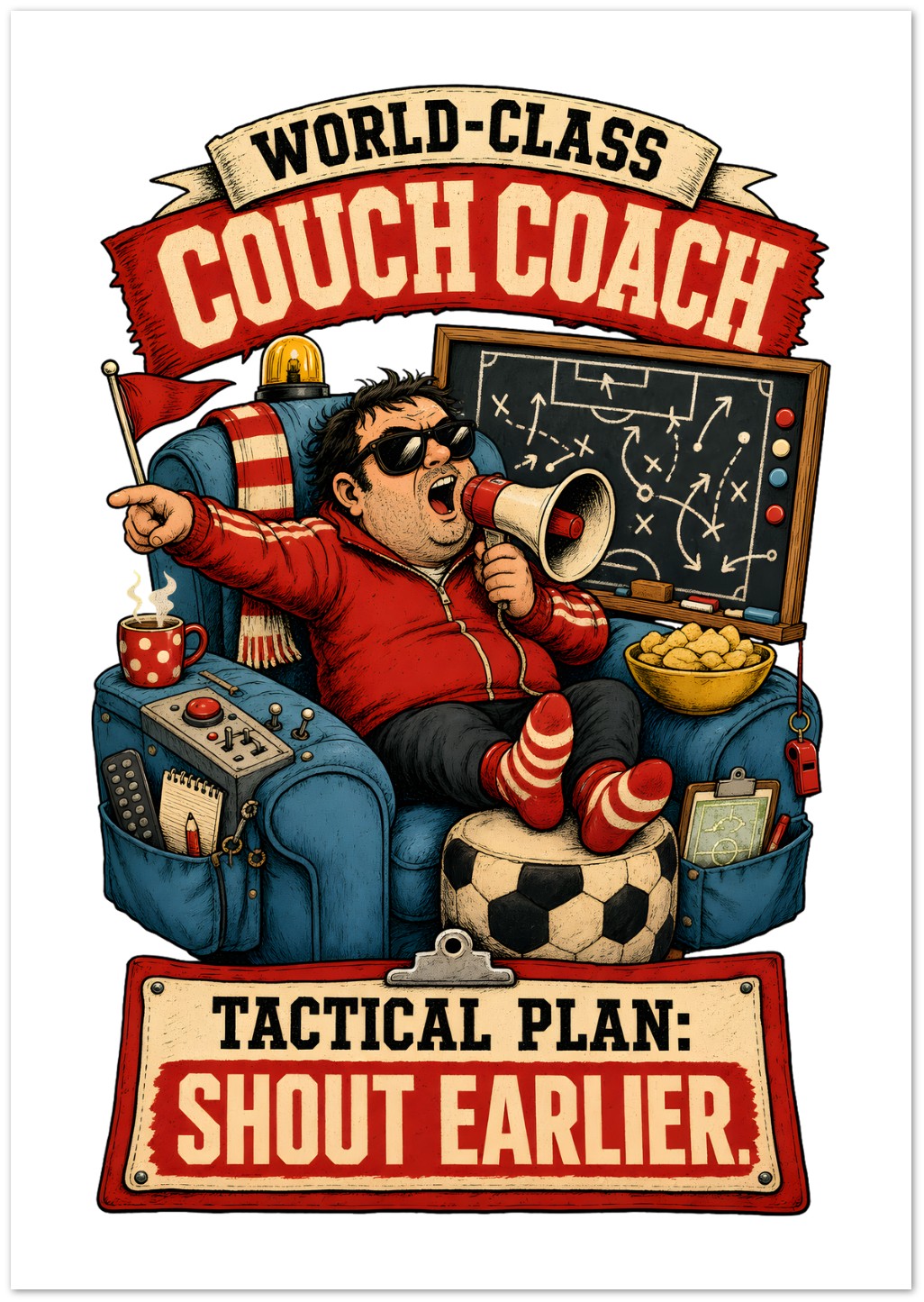 World-Class Couch Coach Greeting Card Pack — product view 2