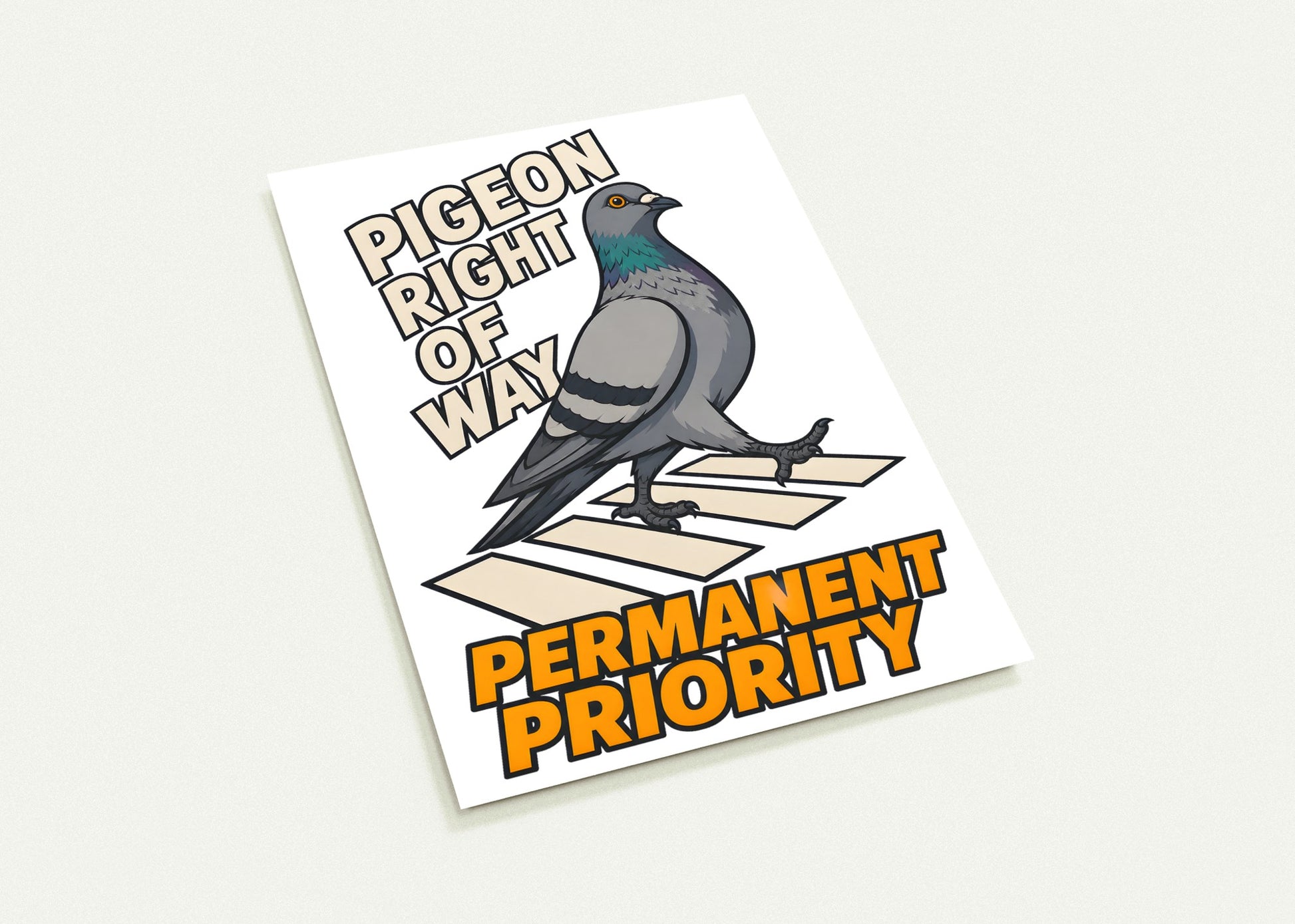 Pigeon Right of Way Postcard Pack — product view 3