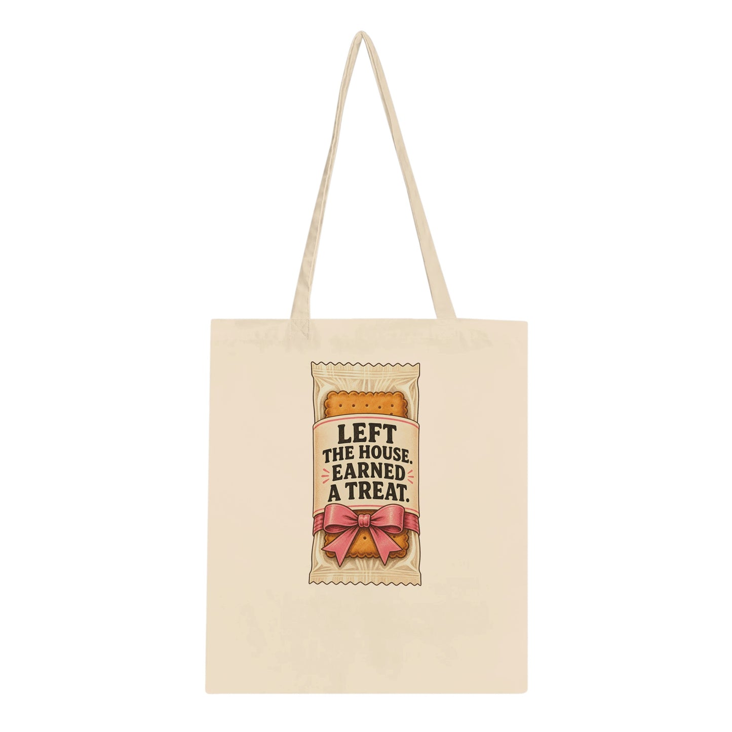 Left the House, Earned a Treat Tote Bag — product view 1