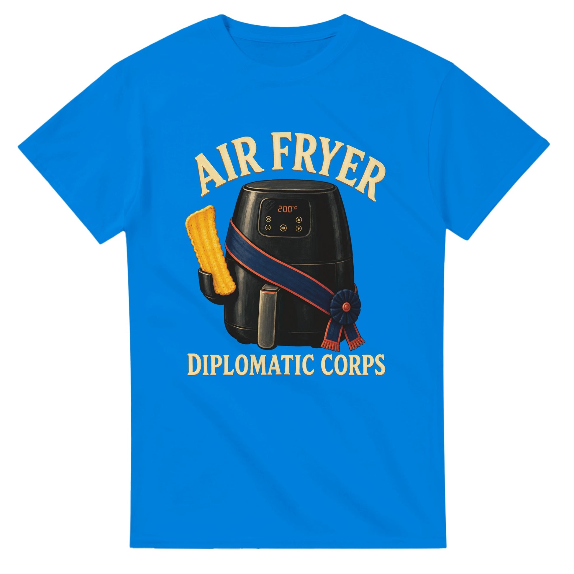 Air Fryer Diplomatic Corps T-shirt — product view 2