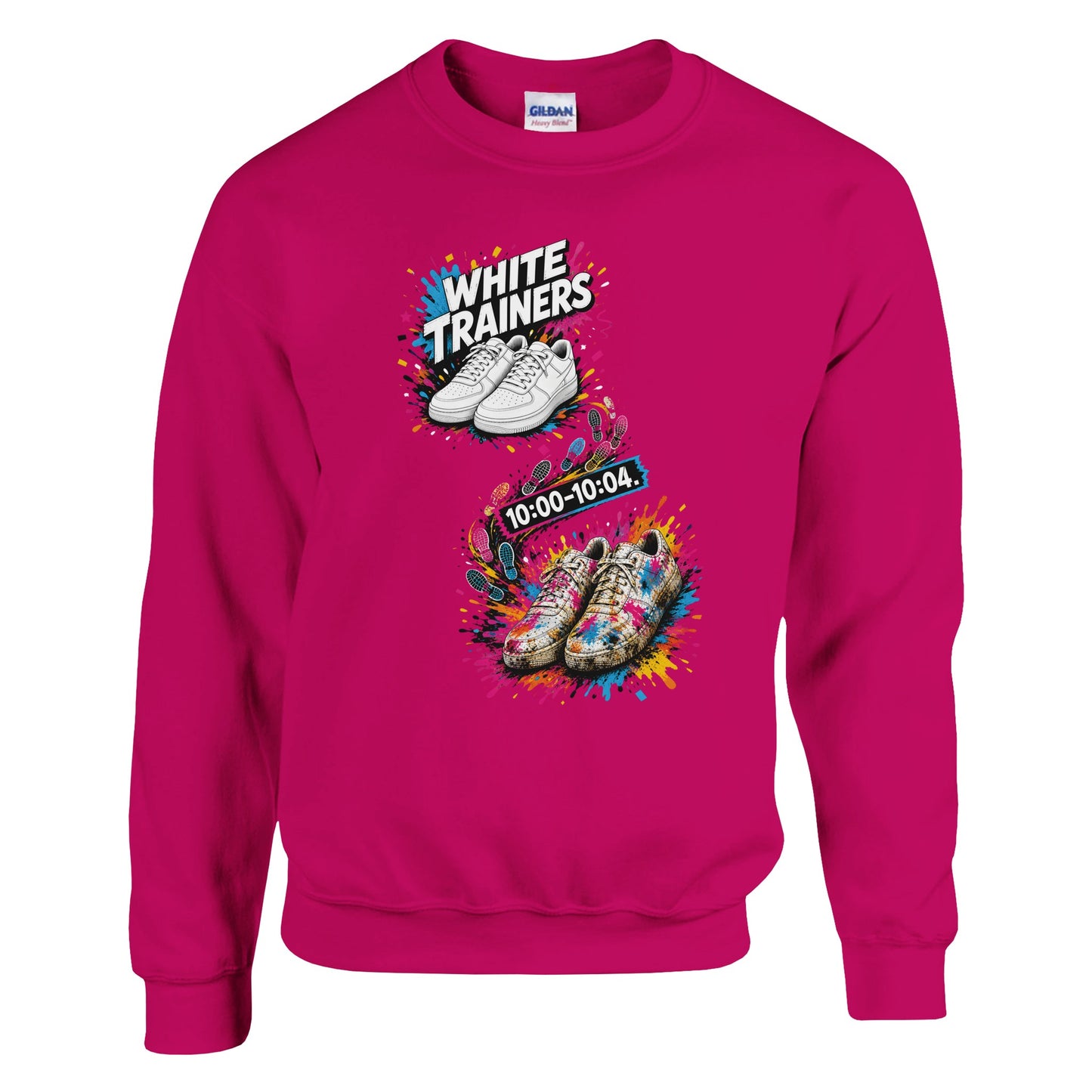 White Trainers: 10:00–10:04 Sweatshirt — product view 2