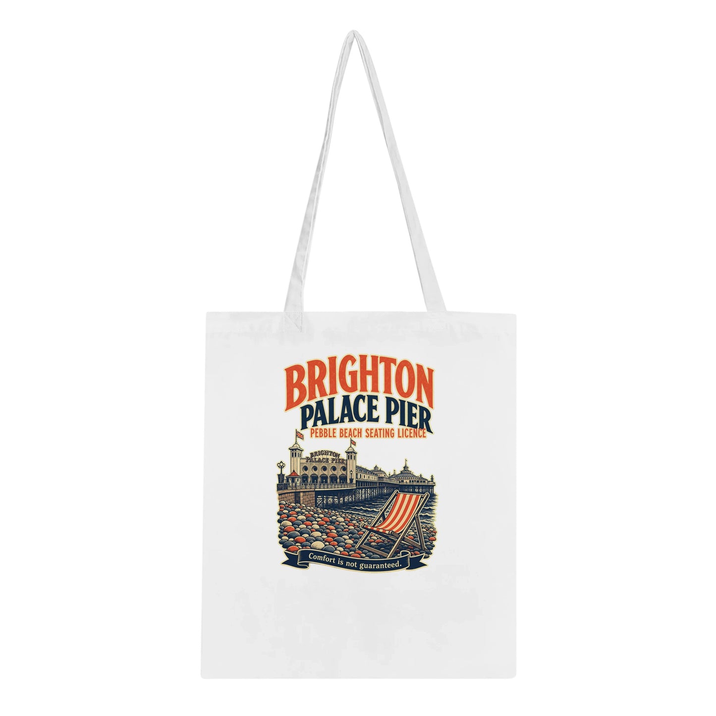 Brighton Pebble Beach Seating Licence Tote Bag — product view 5