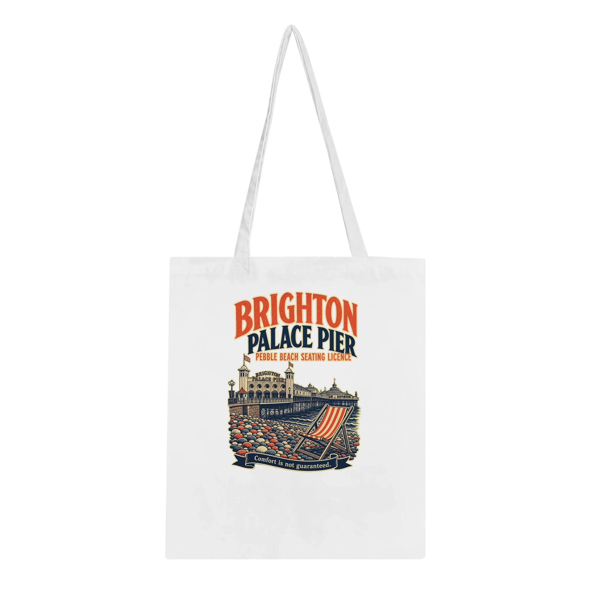 Brighton Pebble Beach Seating Licence Tote Bag — product view 1
