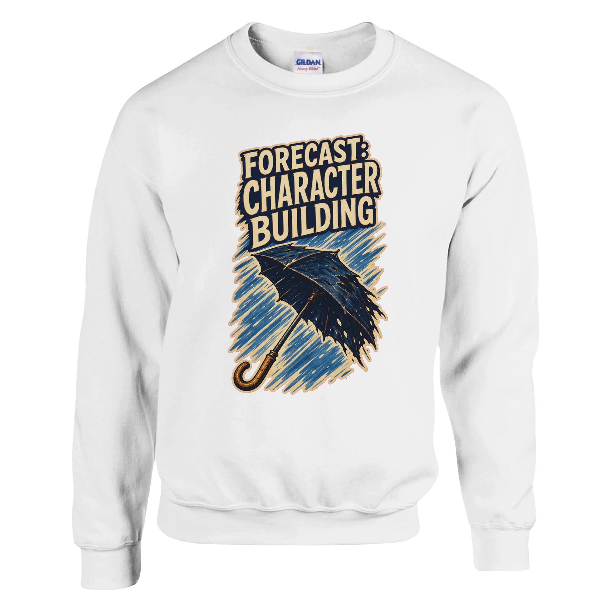 Forecast: Character Building – British Weather Sweatshirt — product view 1