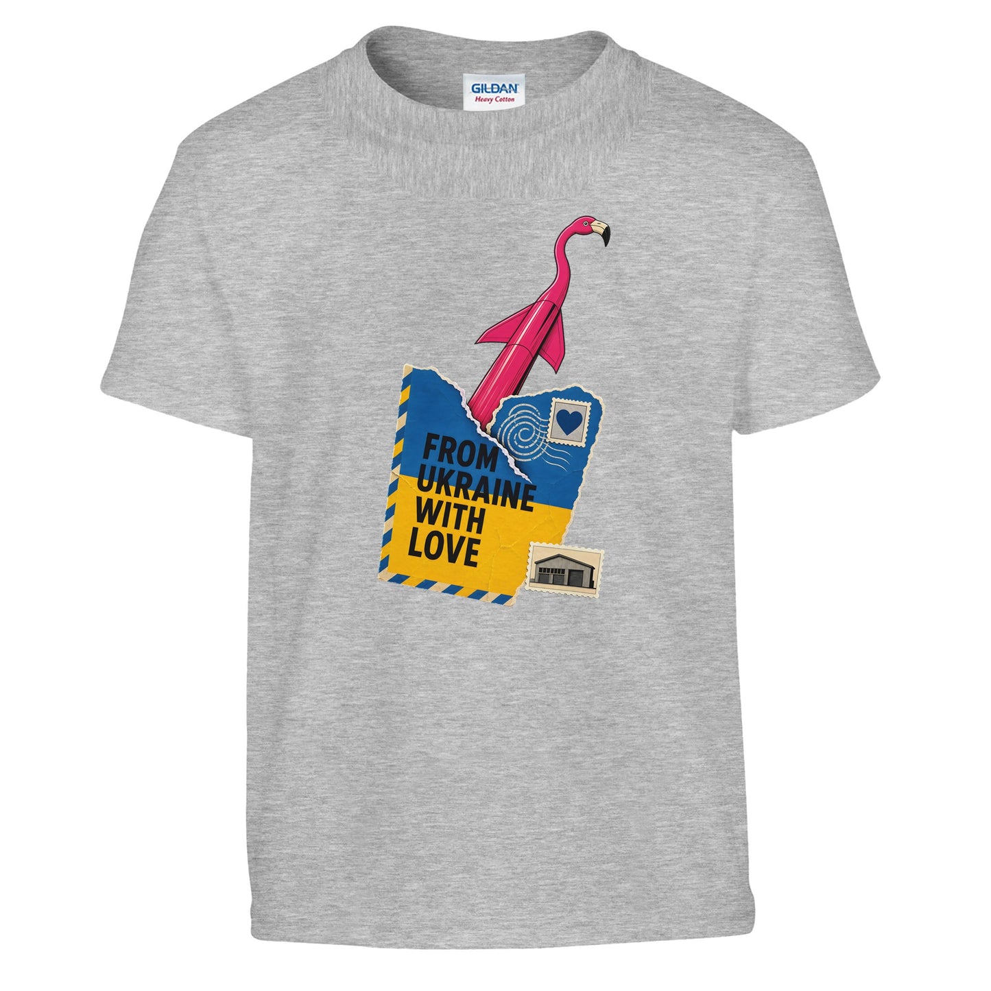 From Ukraine With Love Kids' T-shirt — product view 4
