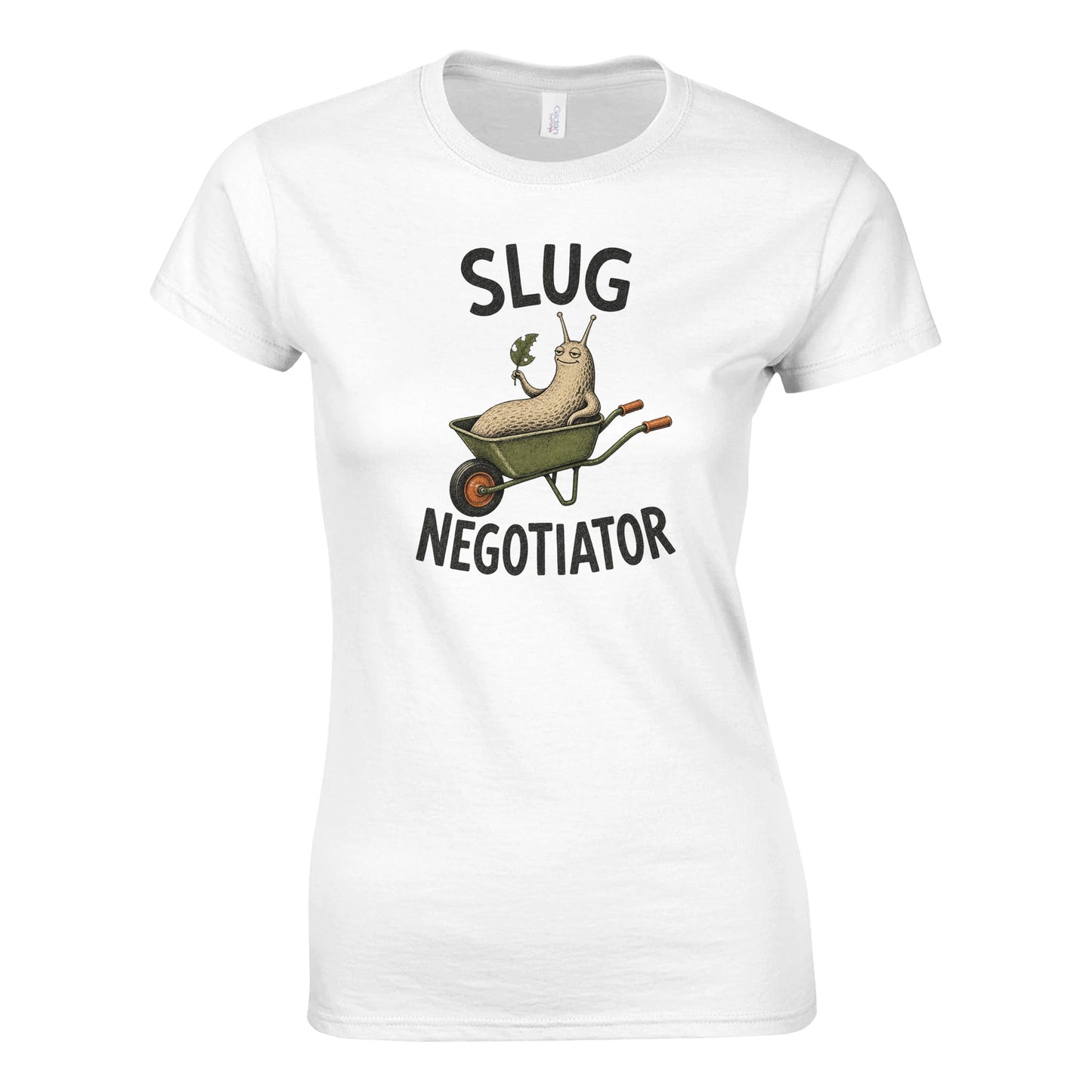 Slug Negotiator Garden Graphic Women's T-shirt — product view 1