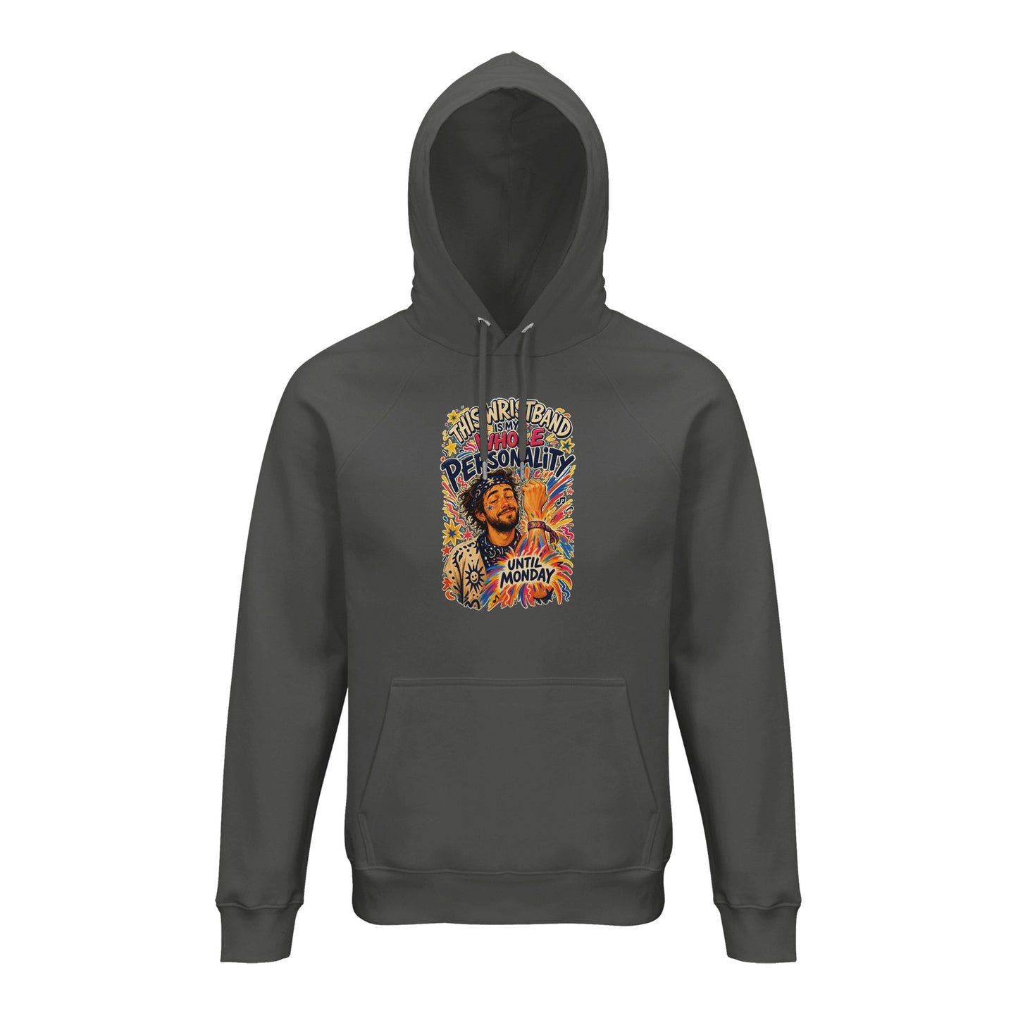 This Wristband Is My Whole Personality Until Monday Hoodie — product view 13
