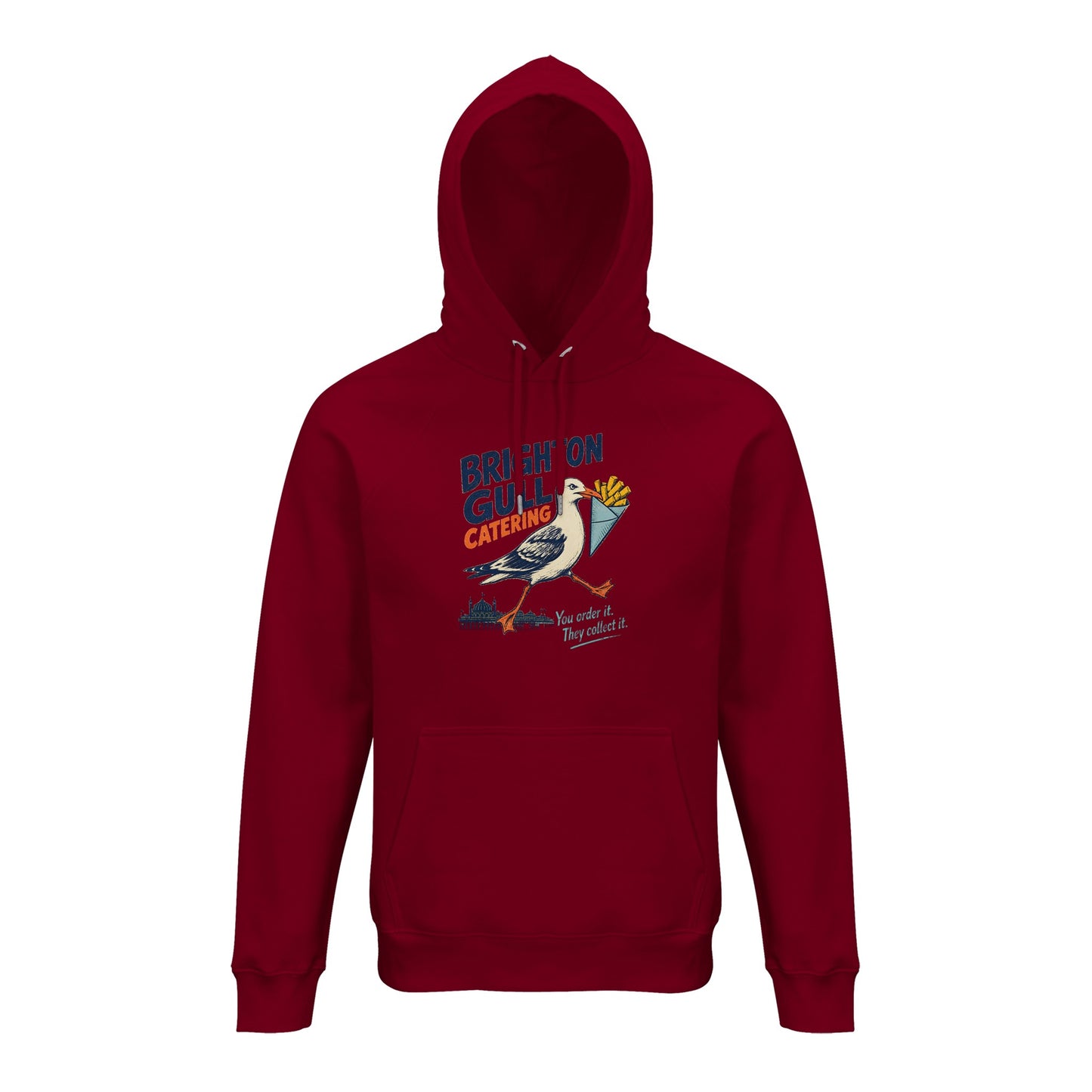 Brighton Gull Catering - You Order It, They Collect It Hoodie — product view 4