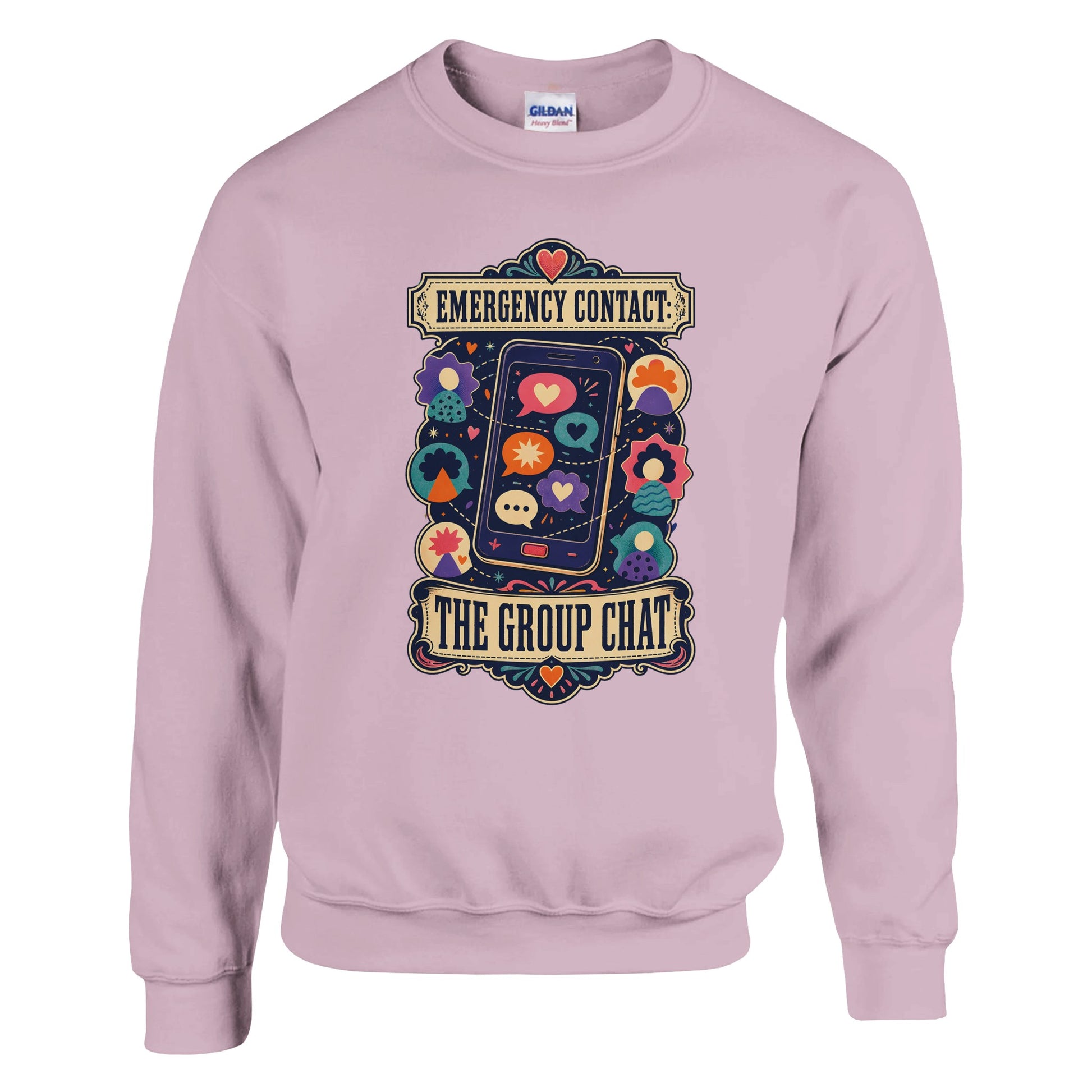 Emergency Contact — The Group Chat Sweatshirt — product view 5