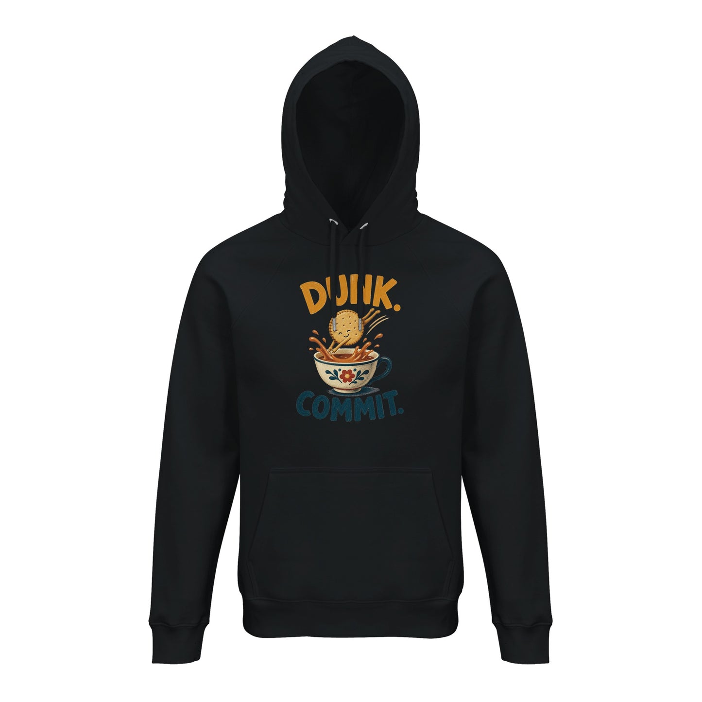 Dunk. Commit. Tea Biscuit Graphic Hoodie — product view 2