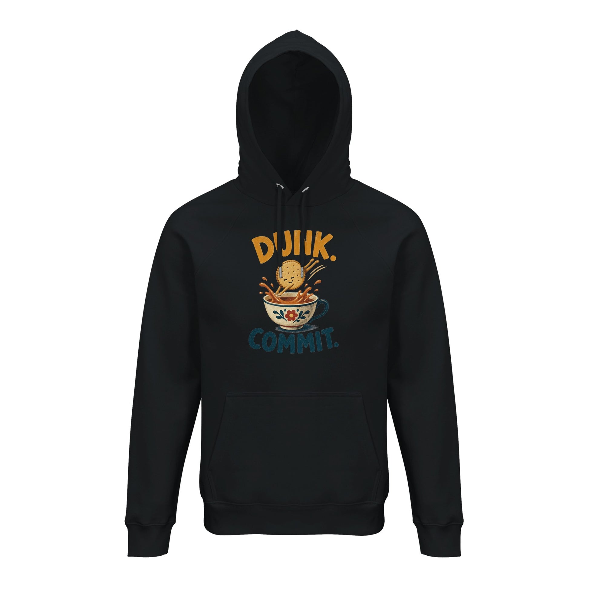 Dunk. Commit. Tea Biscuit Graphic Hoodie — product view 2