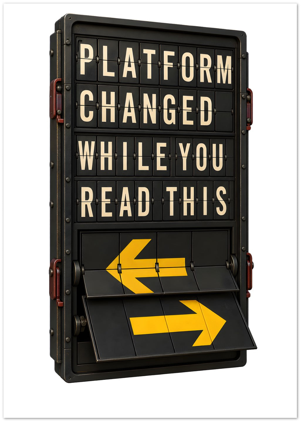 Platform Changed While You Read This Greeting Card Pack