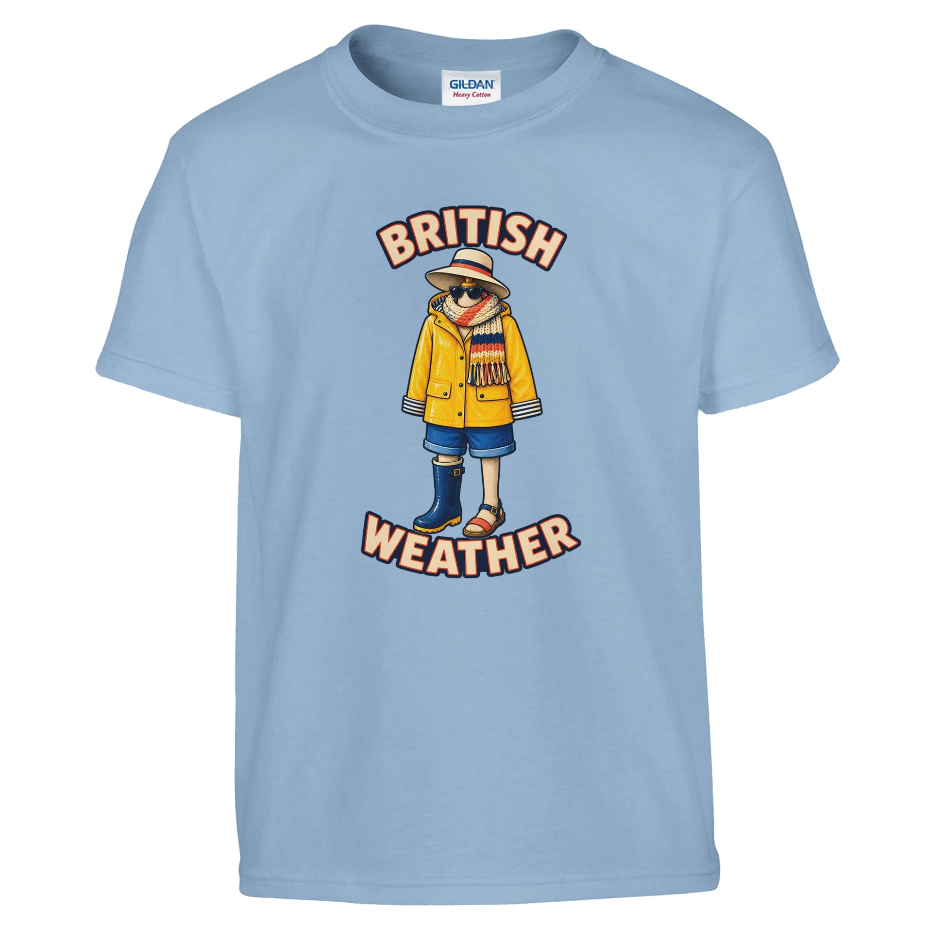 British Weather All-Weather Outfit Kids' T-shirt — product view 3