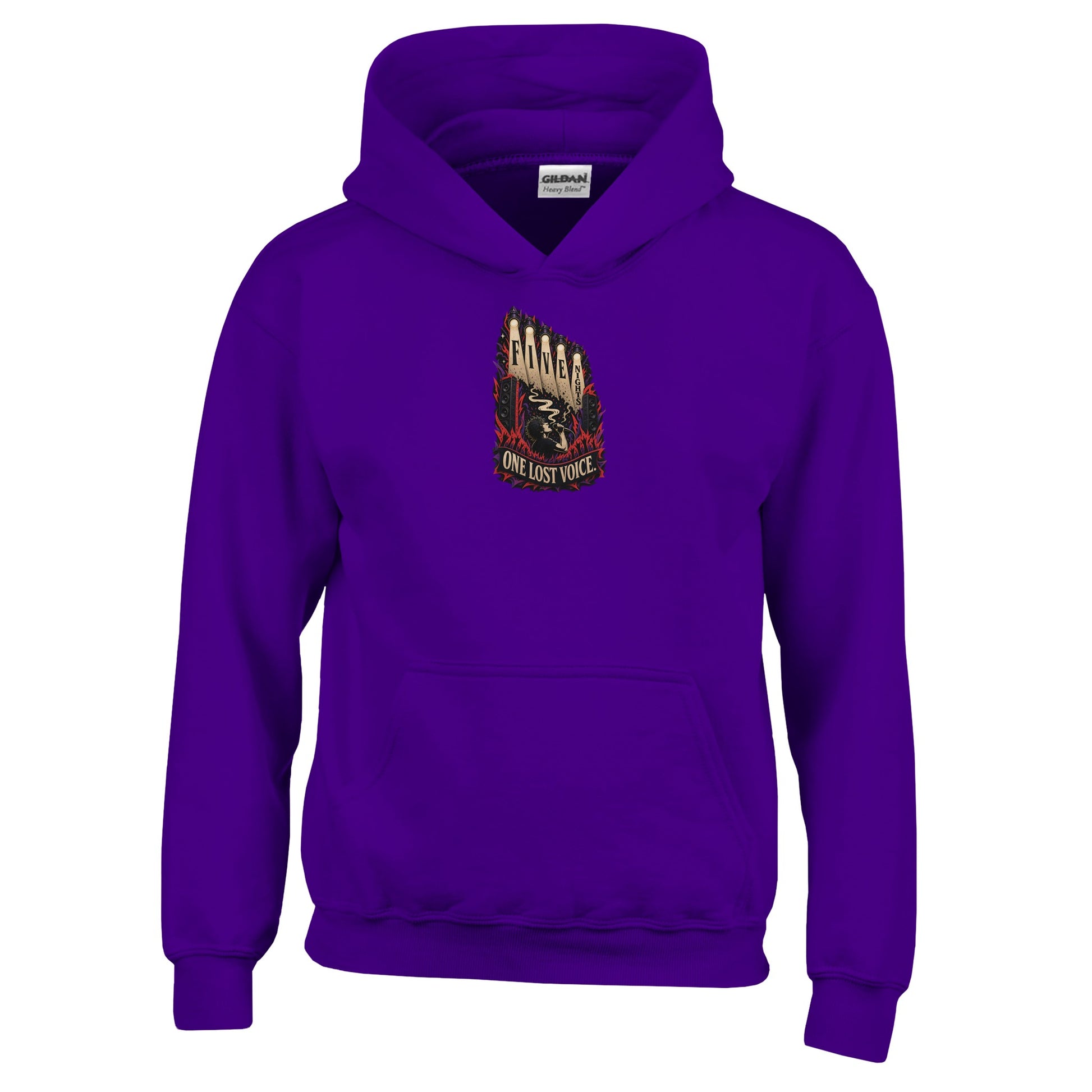 Five Nights, One Lost Voice Kids' Hoodie — product view 10