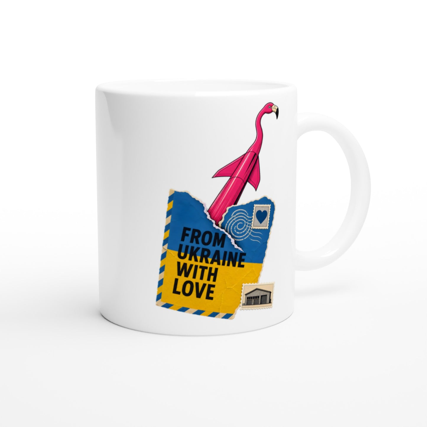 From Ukraine With Love Mug — product view 2