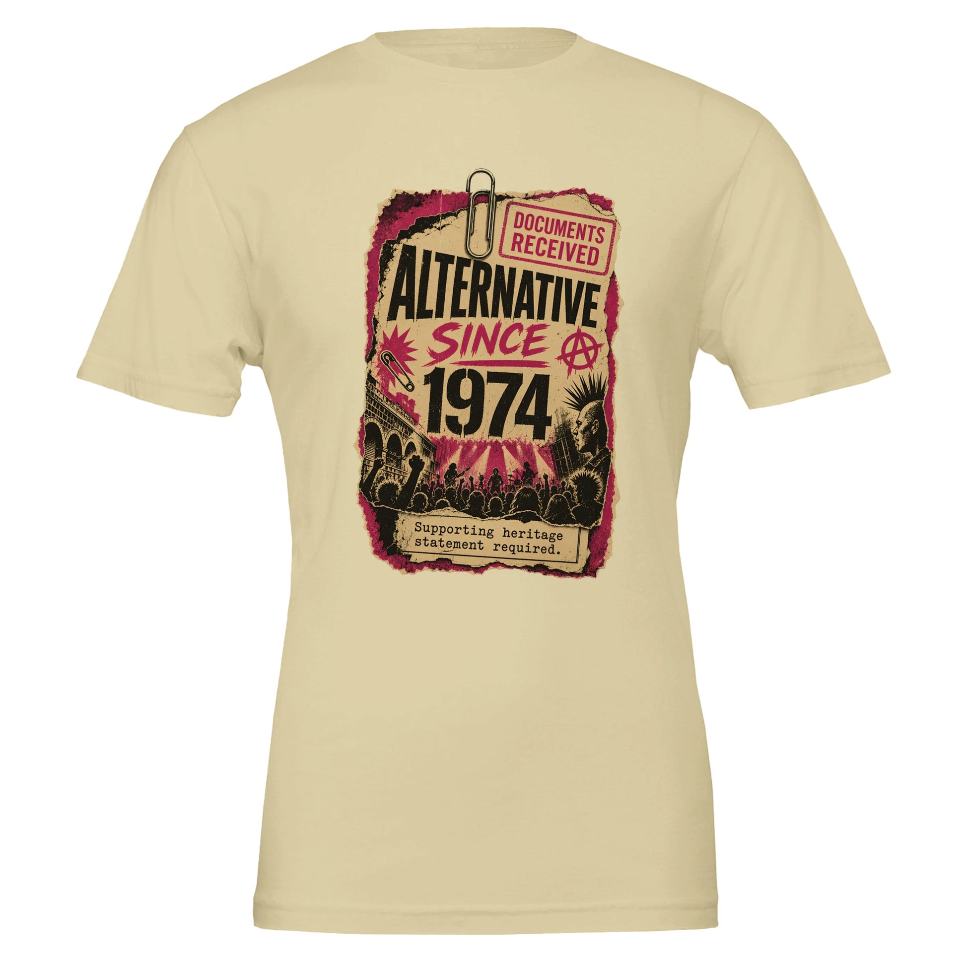 Camden Alternative Since 1974 T-shirt — Illustrated — product view 5