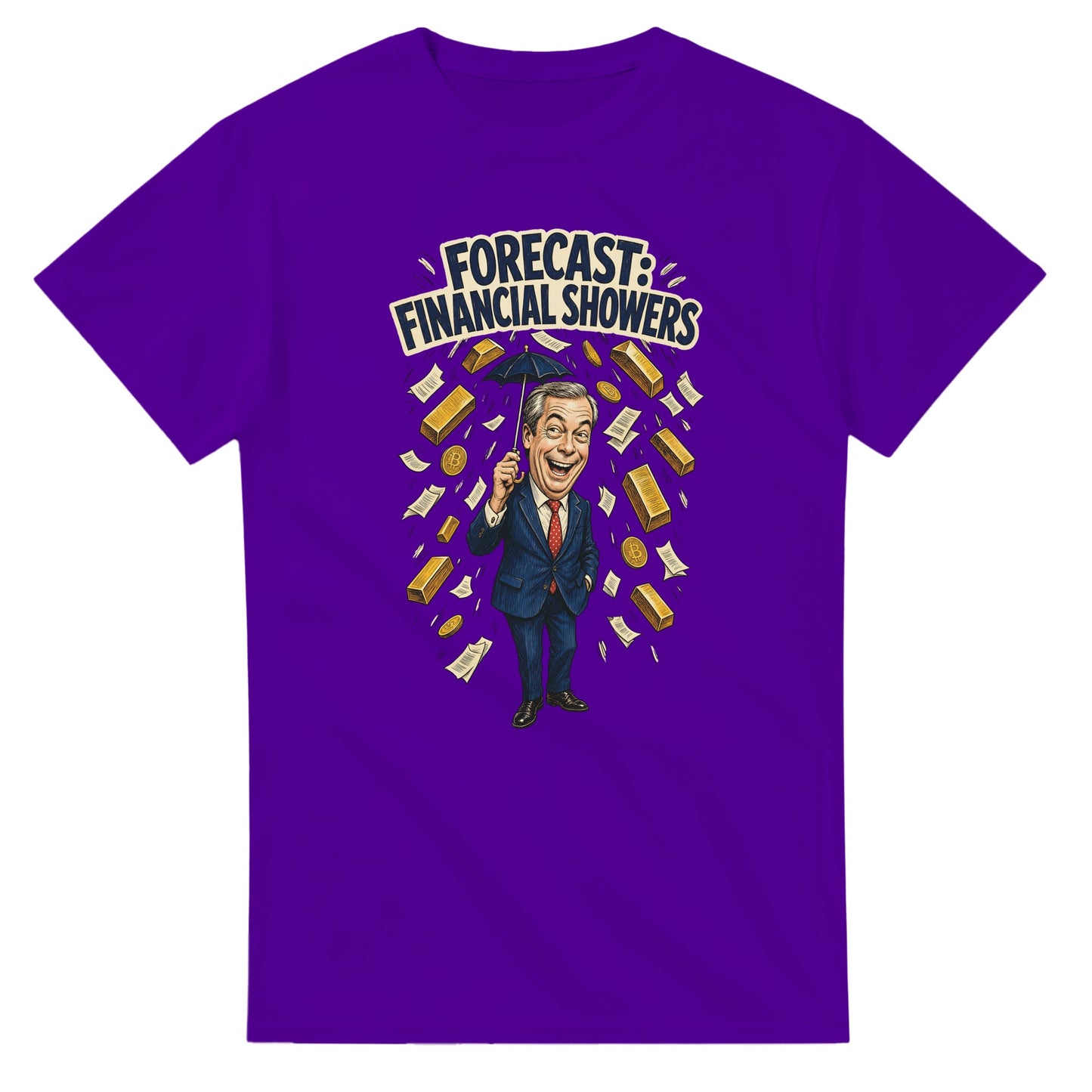 Forecast: Financial Showers T-shirt — product view 16