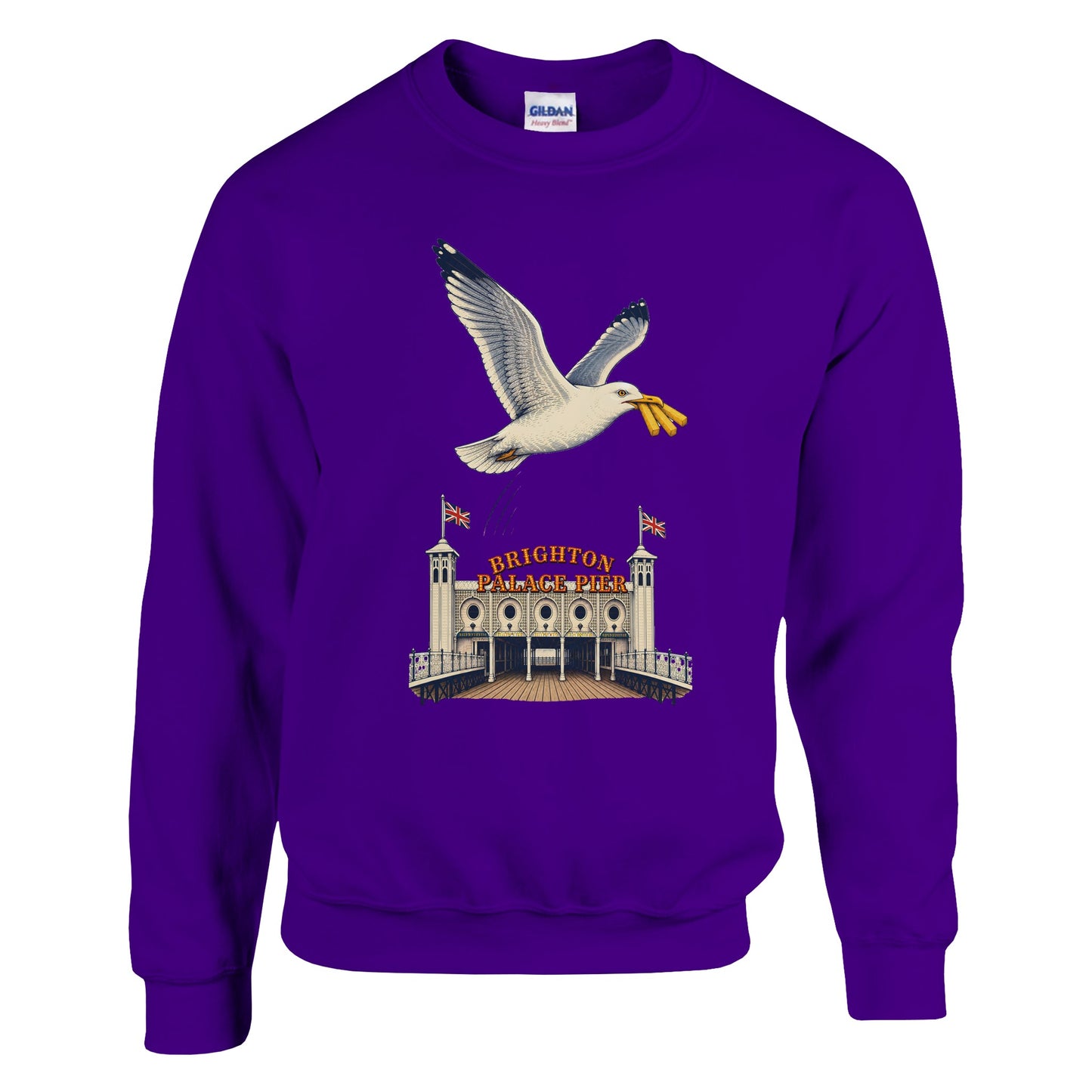 Brighton Palace Pier Chip Heist Sweatshirt — product view 6