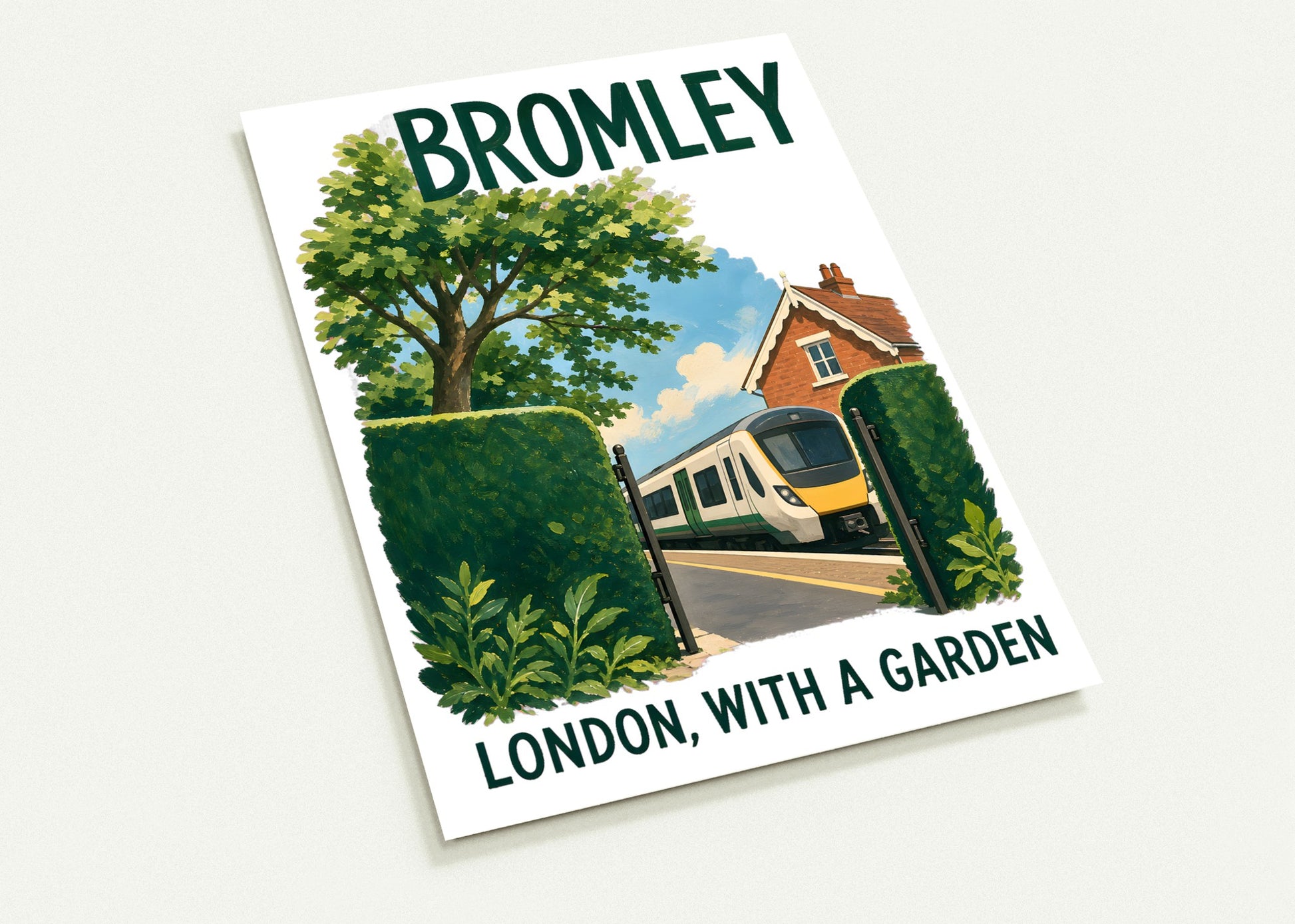 Bromley: London with a Garden Postcard Pack — product view 2
