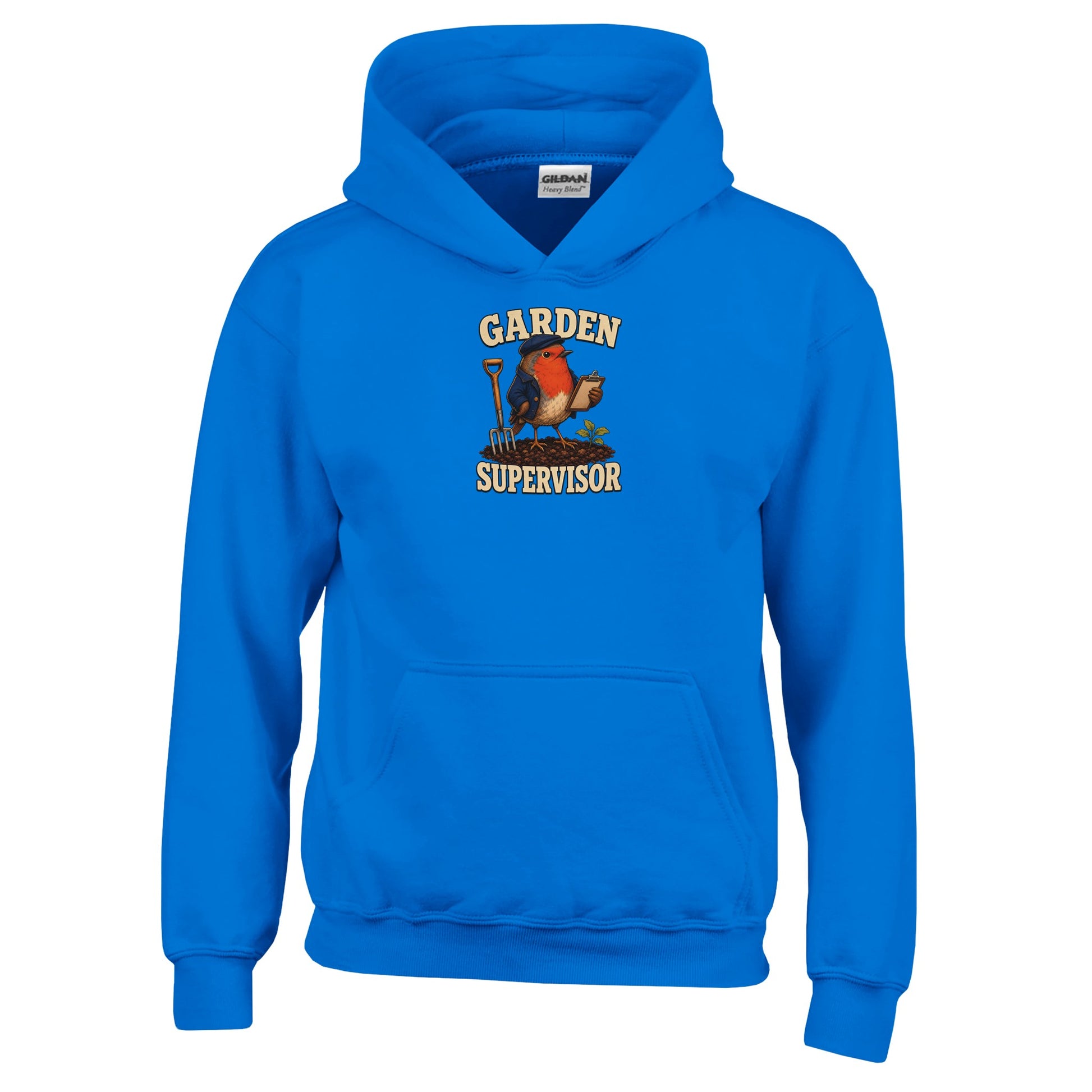 Garden Supervisor Robin Kids' Hoodie — product view 11