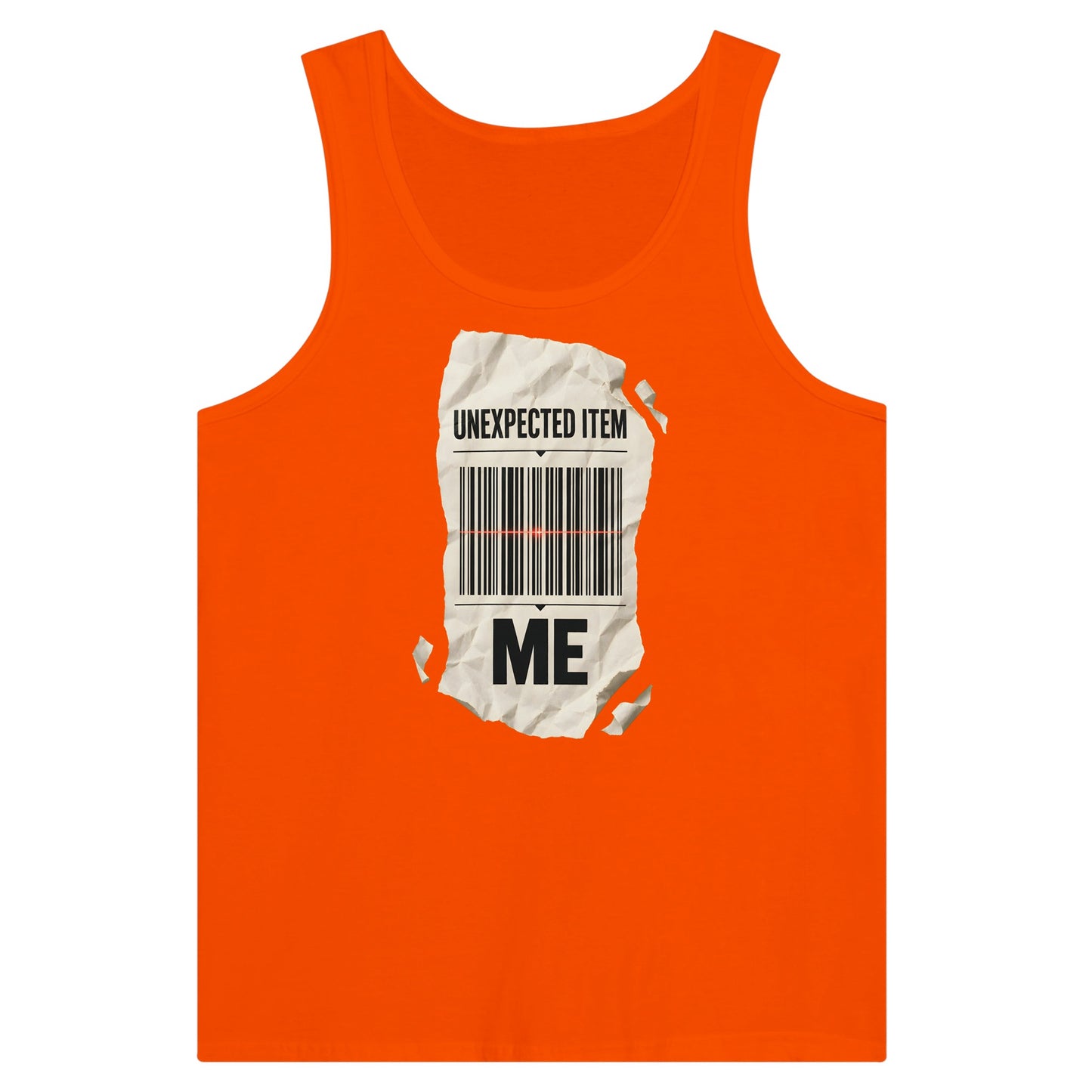 Unexpected Item: Me Premium Unisex Tank Top — product view 7