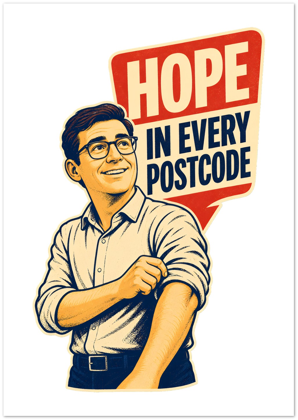 Hope in Every Postcode Greeting Card Pack — product view 3