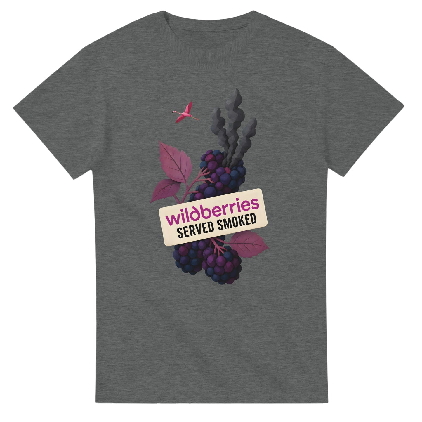 Wildberries, Served Smoked T-shirt — product view 3