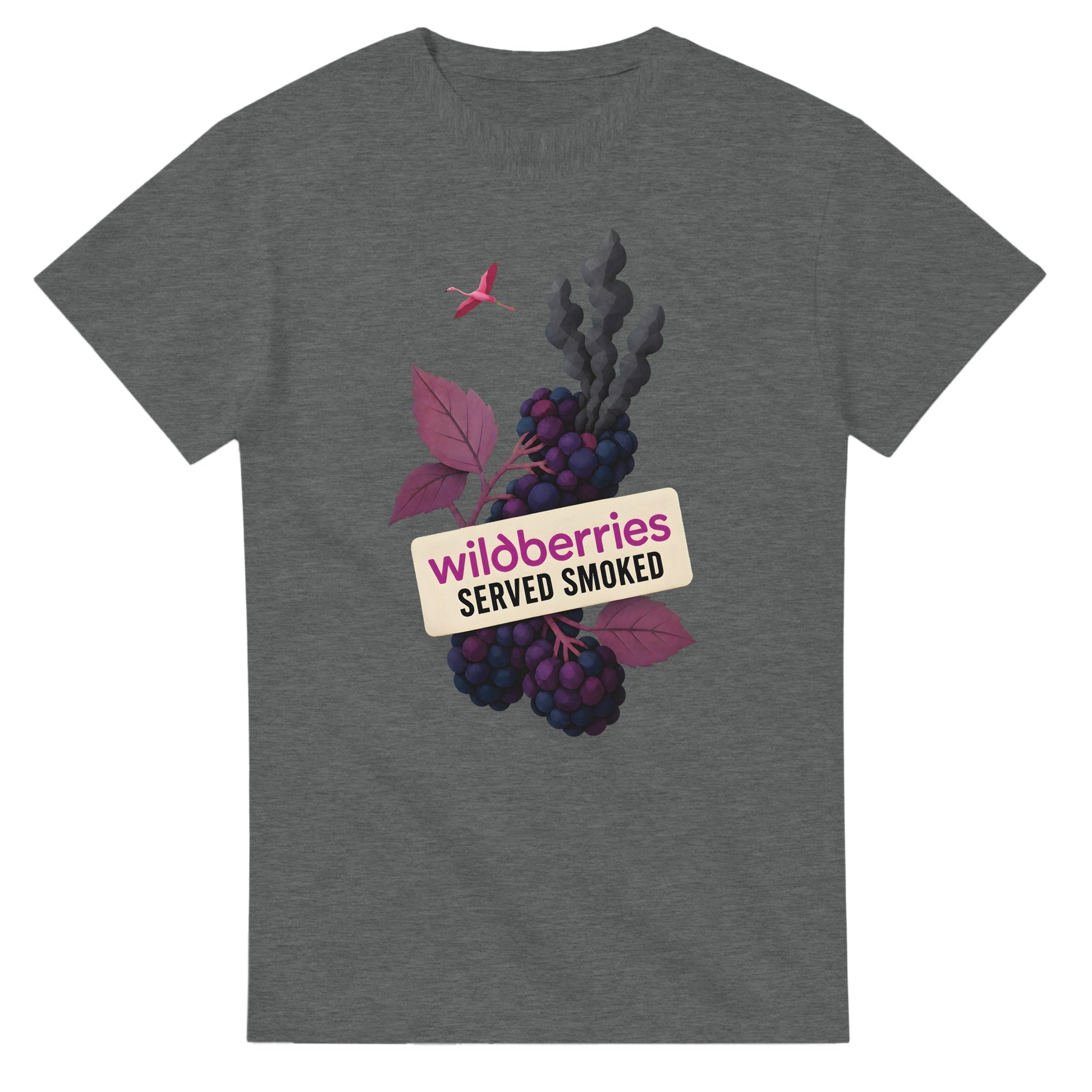 Wildberries, Served Smoked T-shirt — product view 3