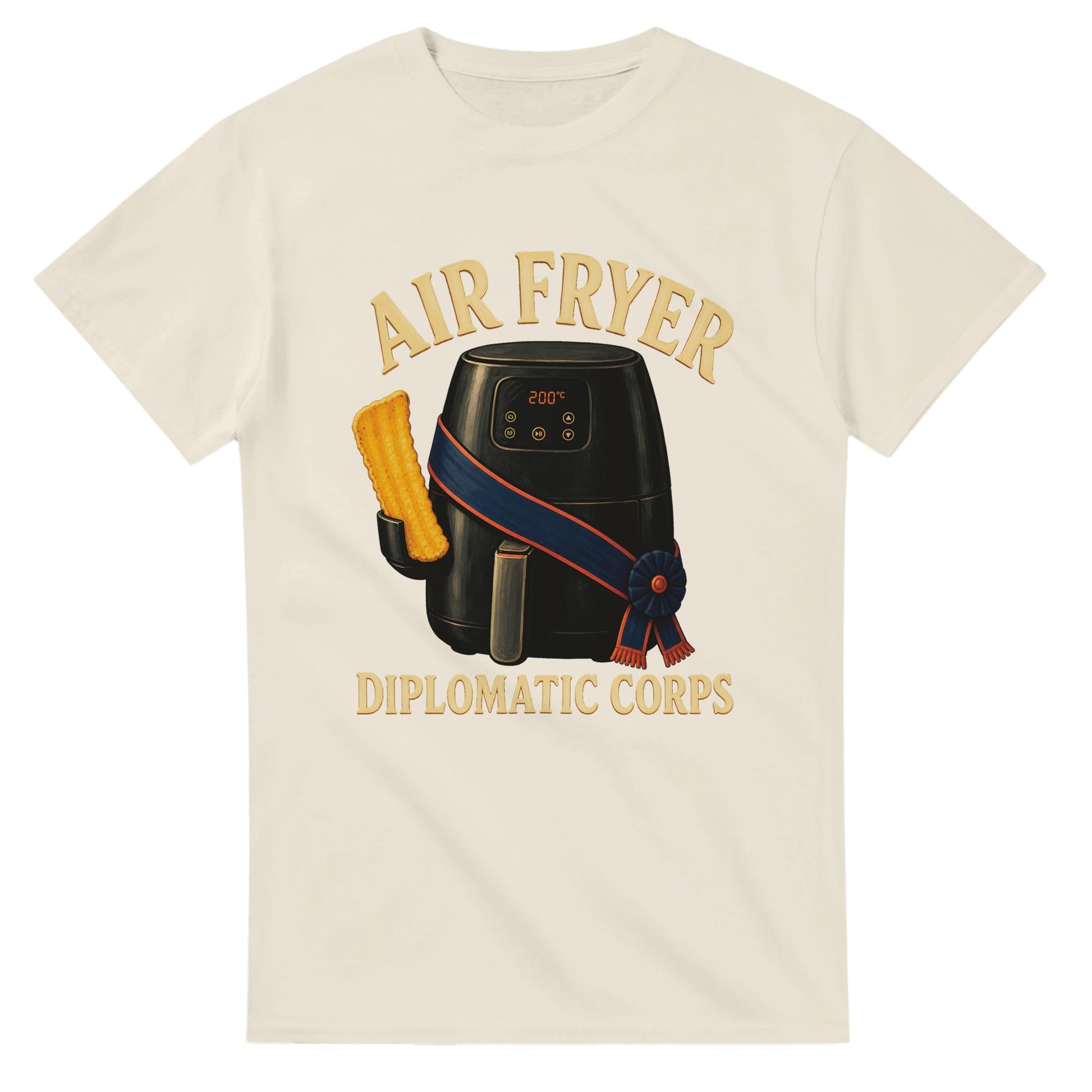 Air Fryer Diplomatic Corps T-shirt — product view 8