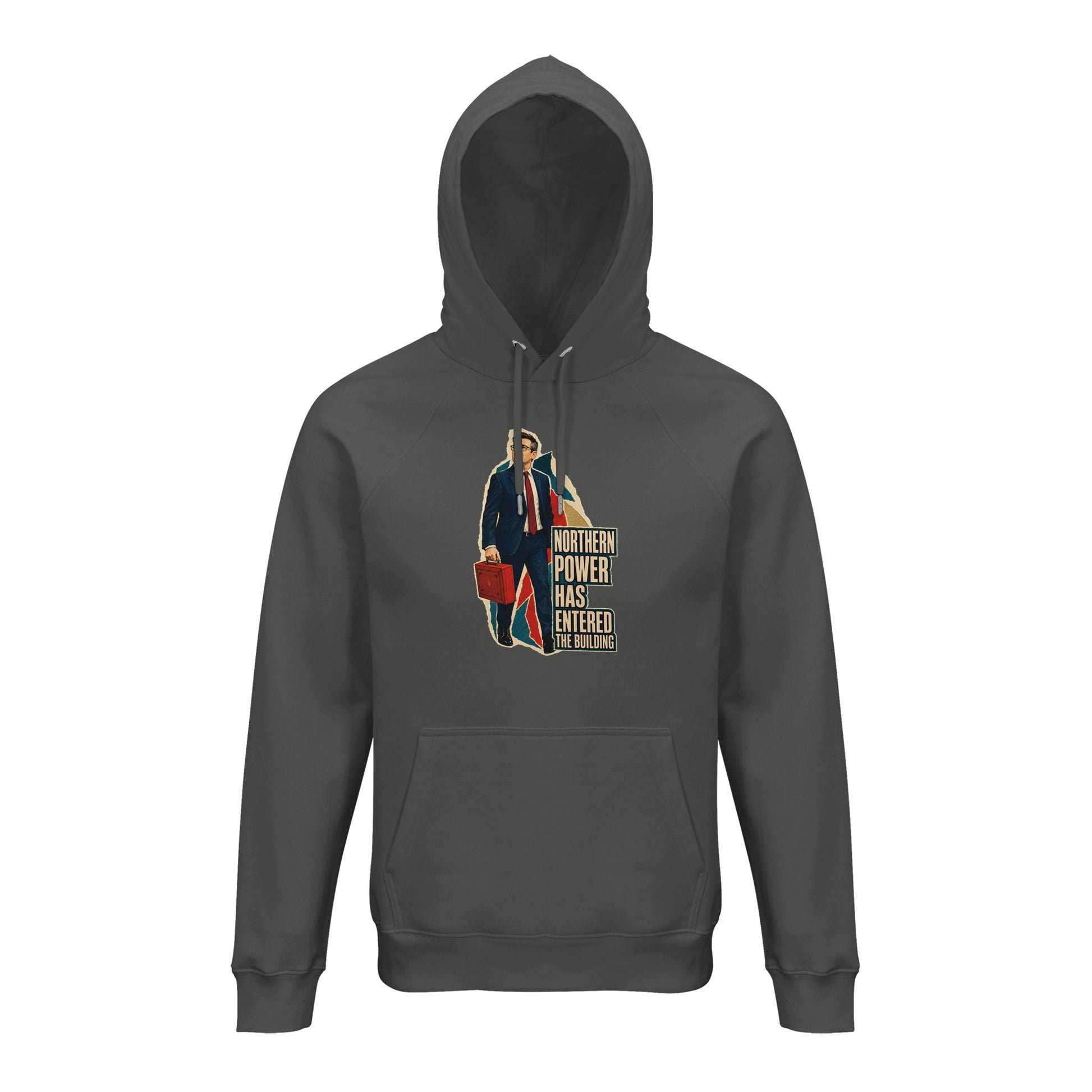 Northern Power Has Entered the Building Tote Bag Hoodie — product view 13