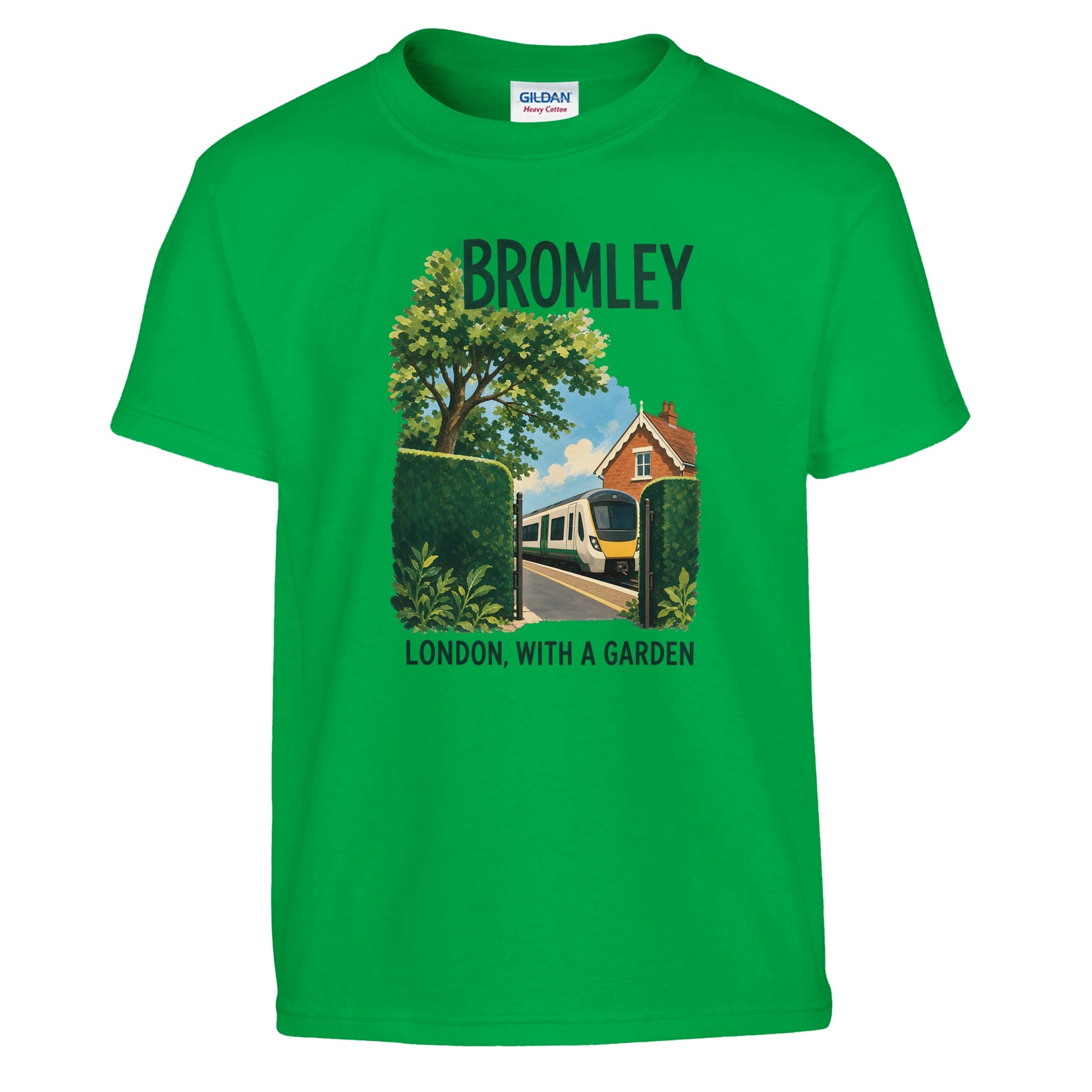 Bromley: London with a Garden Kids' T-shirt — product view 8