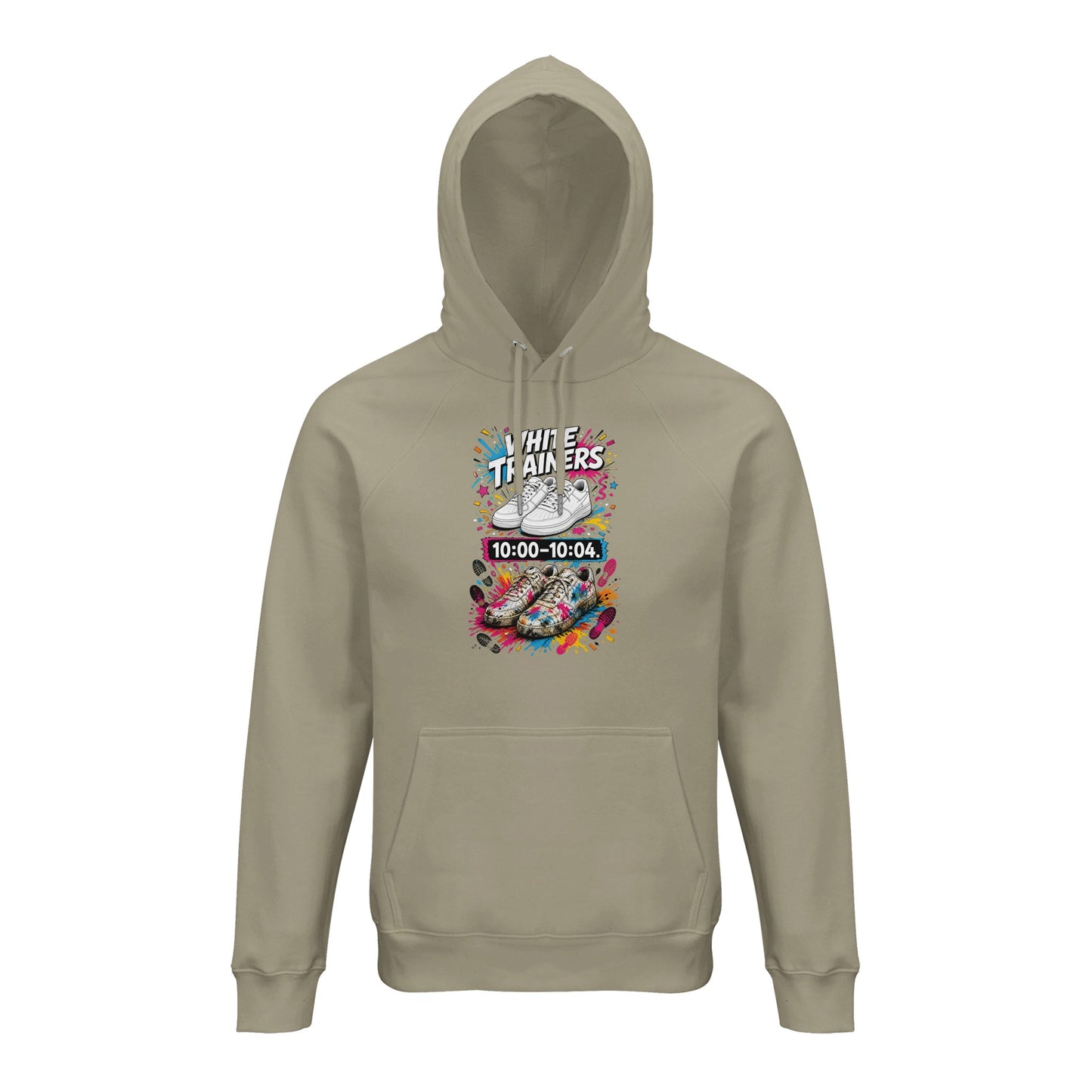 White Trainers: 10:00–10:04 Hoodie — product view 3
