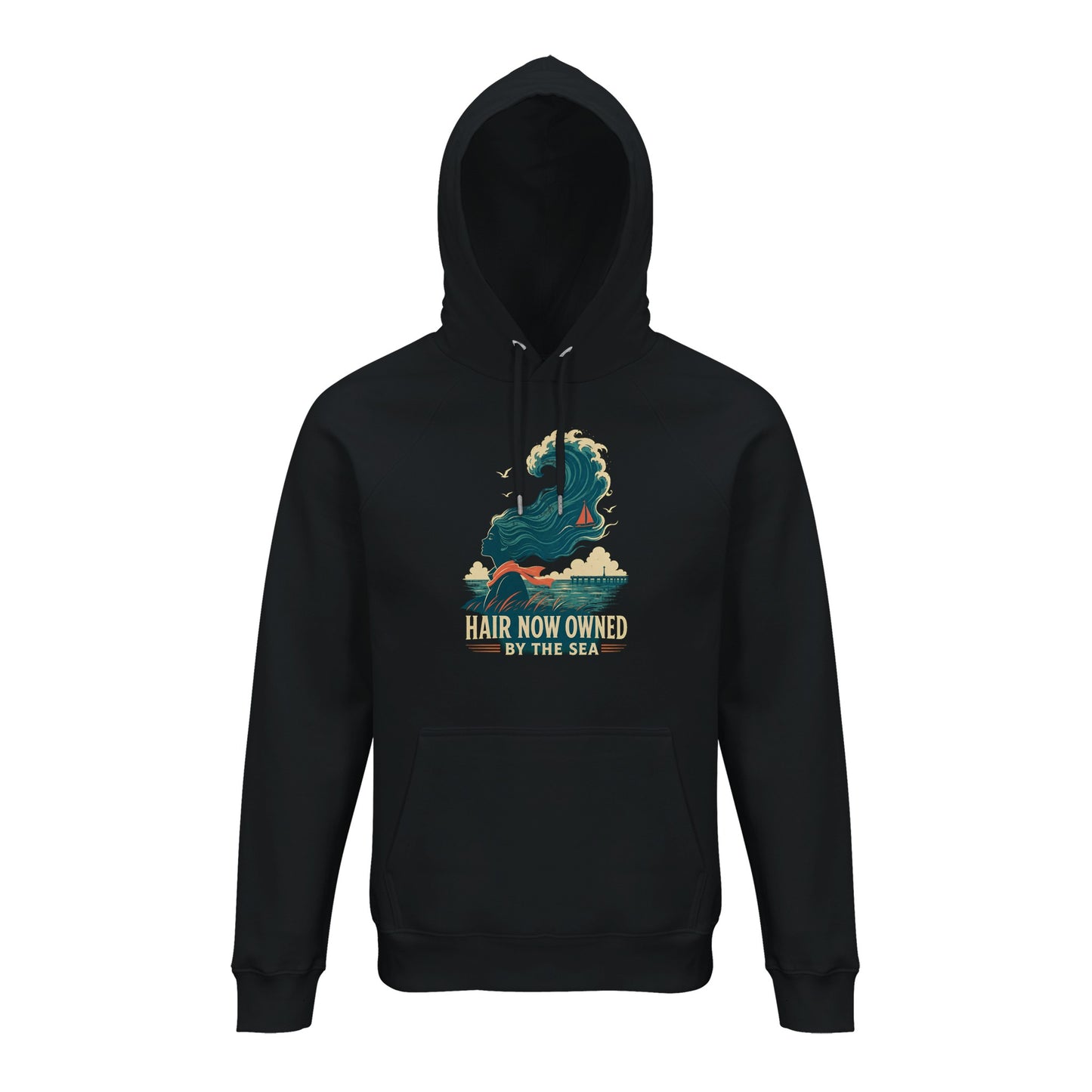 Hair Now Owned by the Sea Hoodie — product view 2