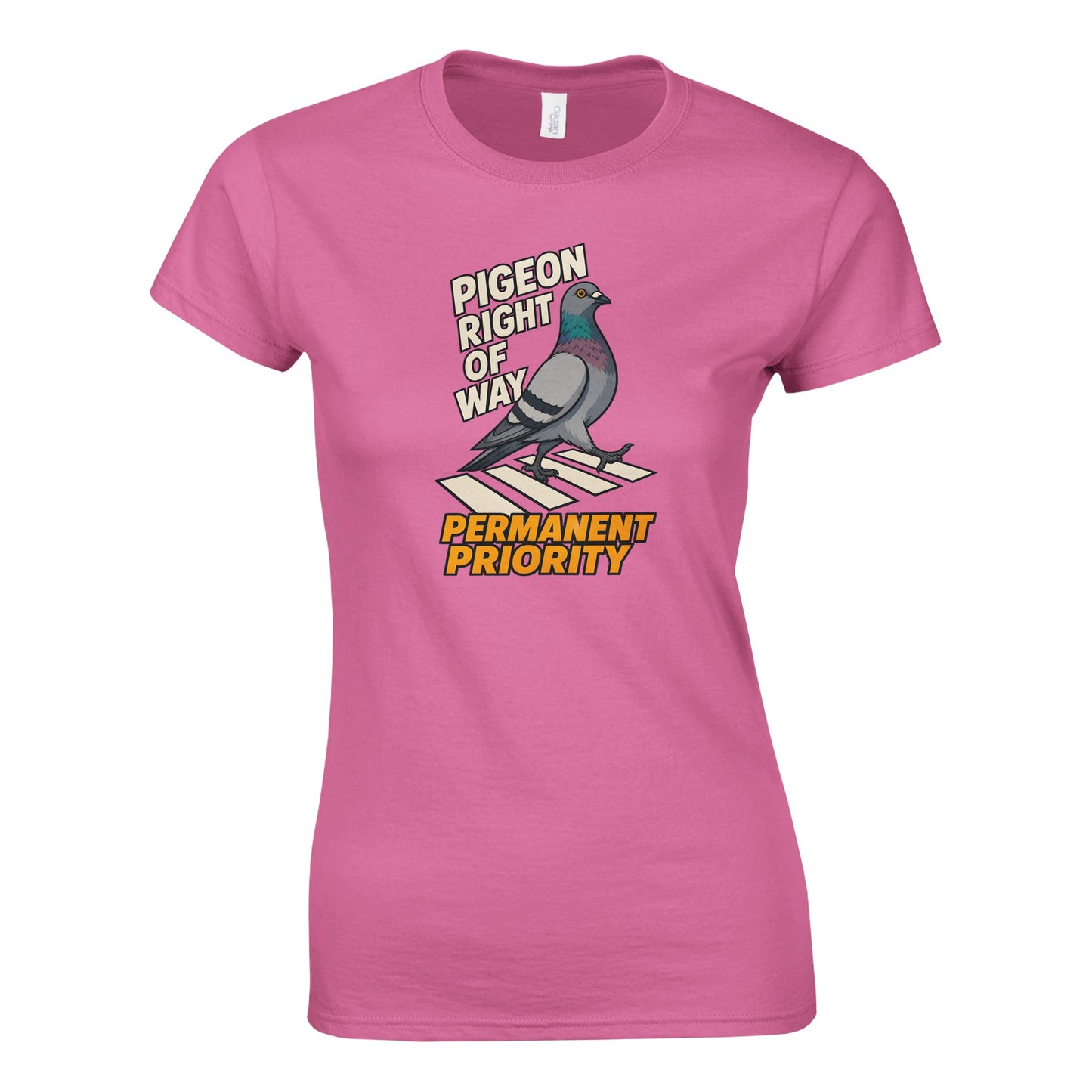 Pigeon Right of Way Women's T-shirt — product view 4