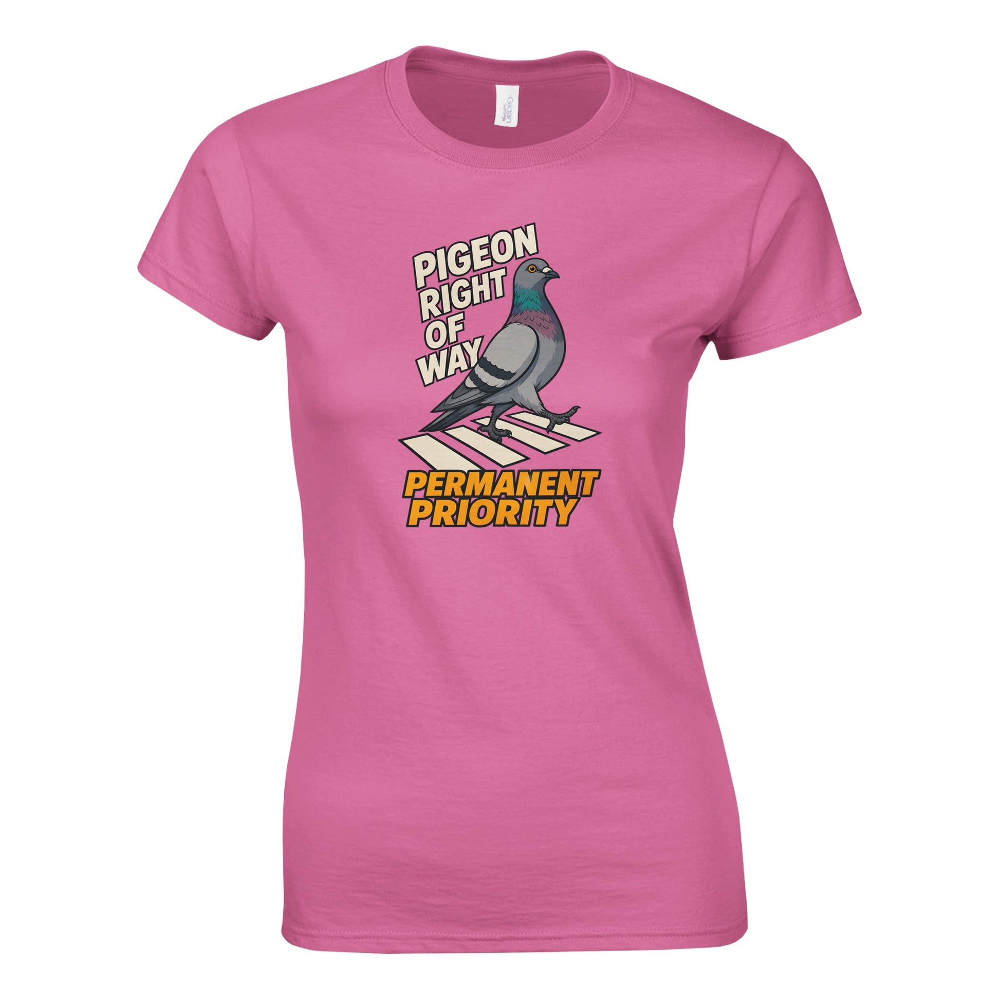 Pigeon Right of Way Women's T-shirt — product view 4