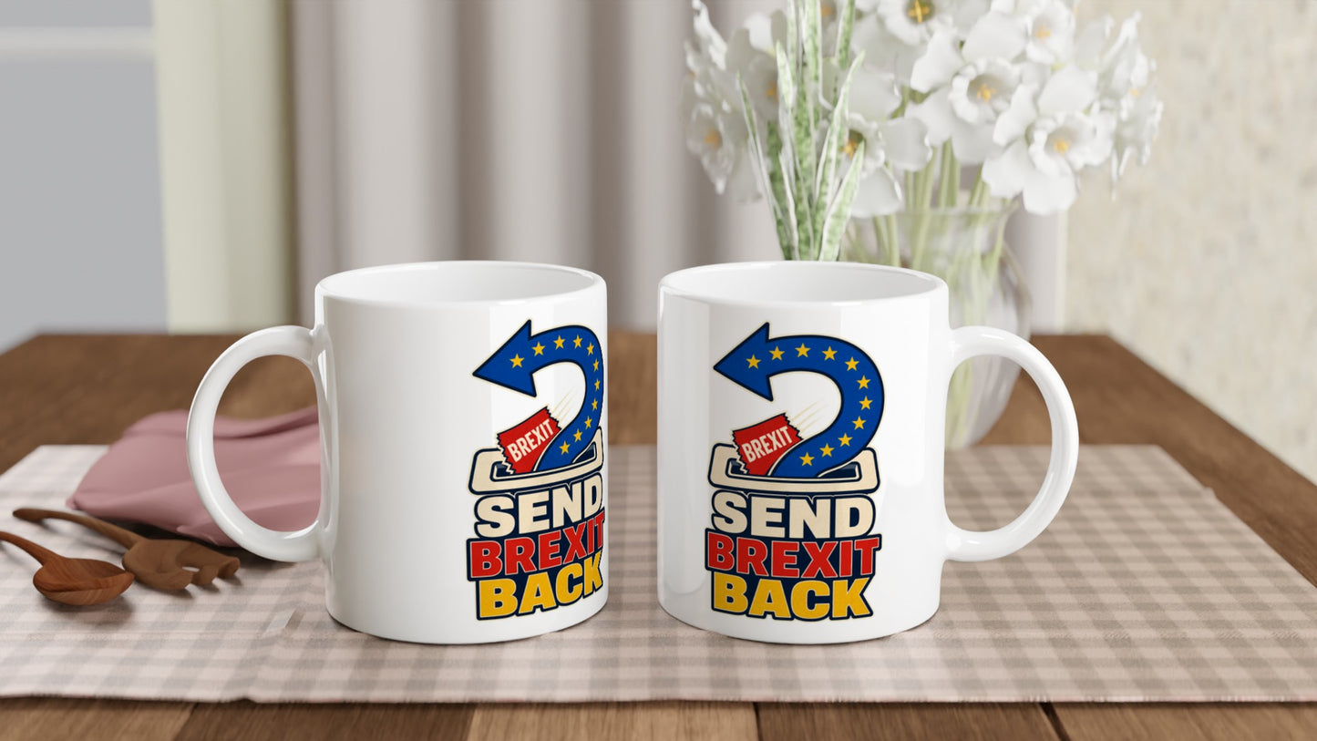 Send Brexit Back Pro-EU Graphic Mug — product view 4