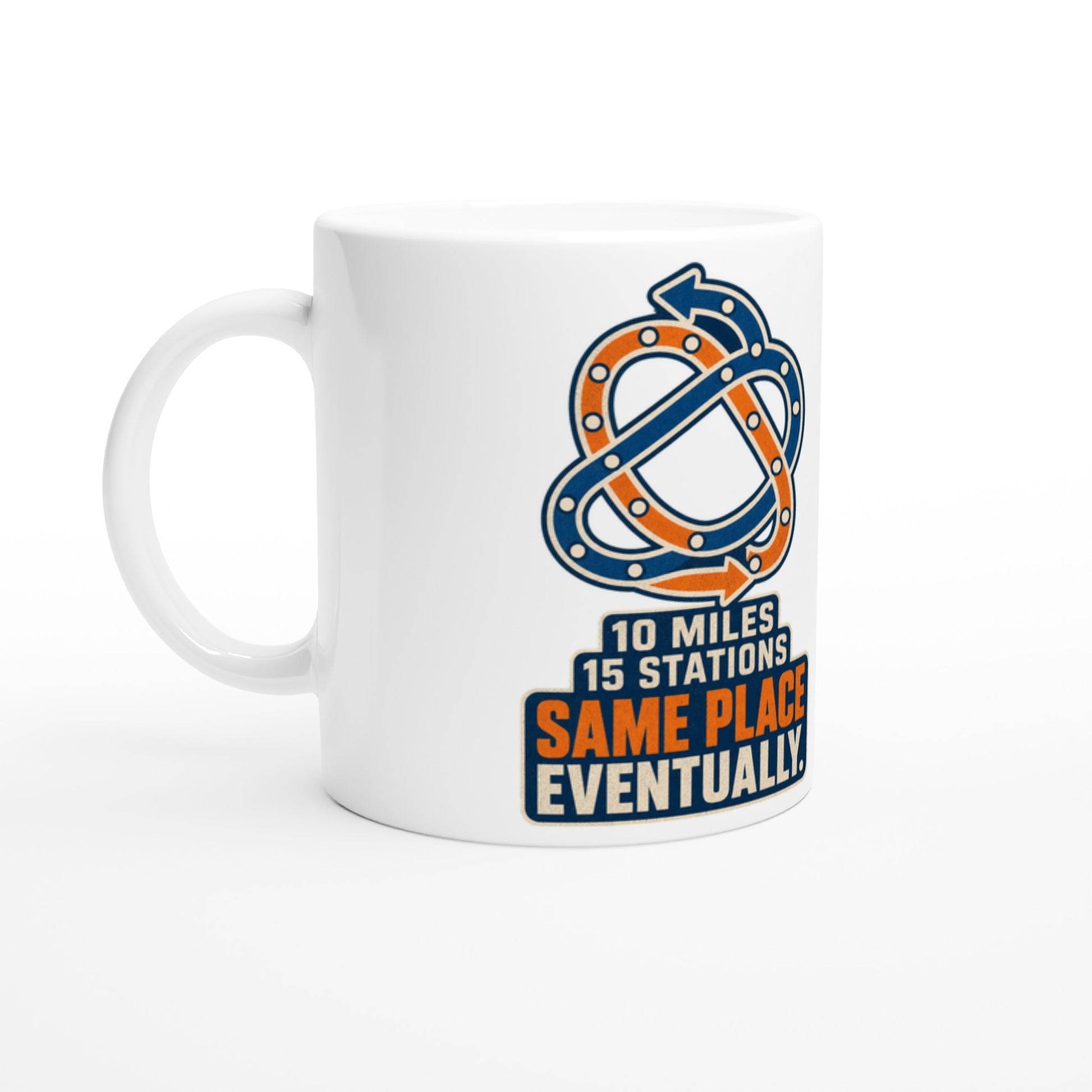 Glasgow Same Place Eventually Mug — product view 2