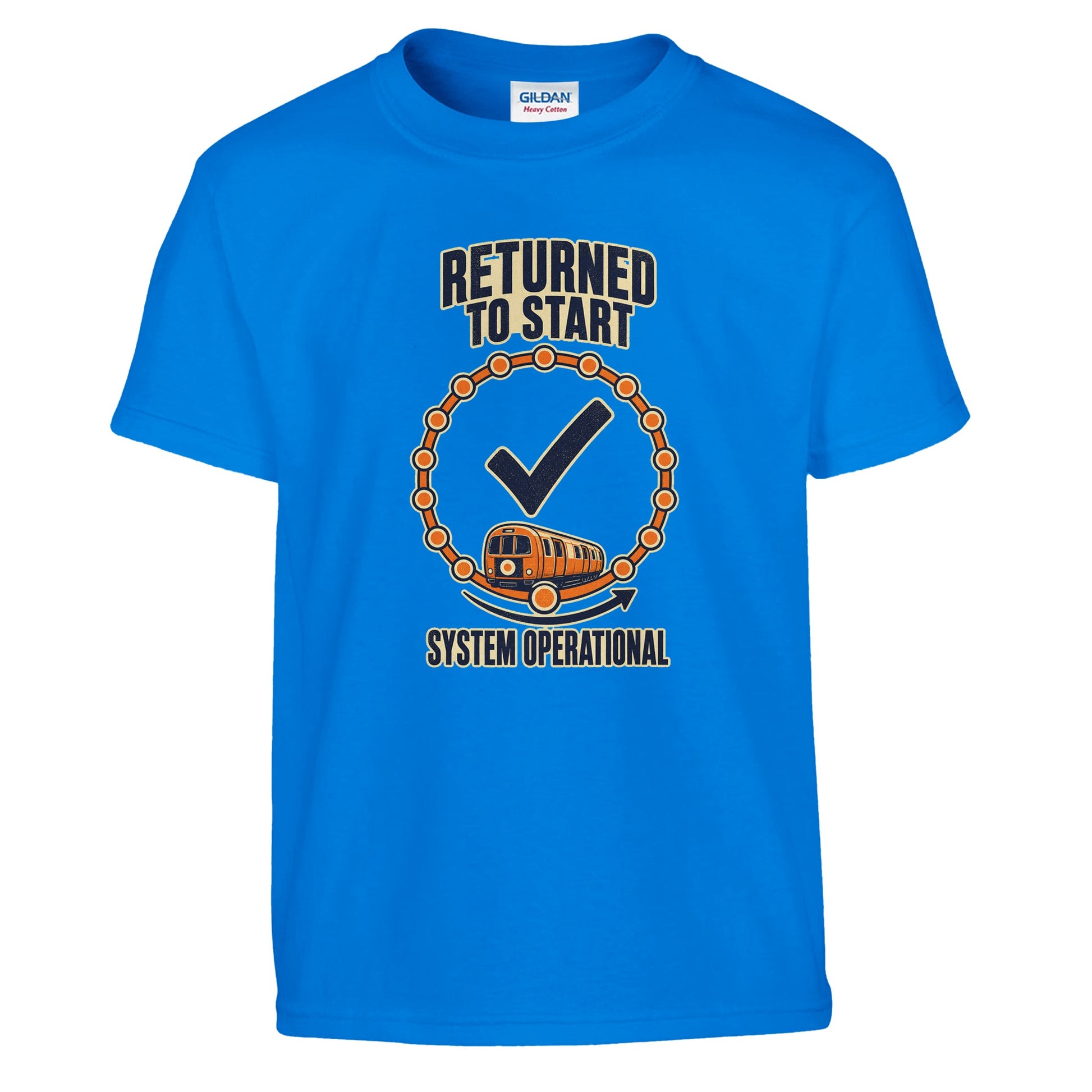 Glasgow Subway: System Operational Kids' T-shirt — product view 14